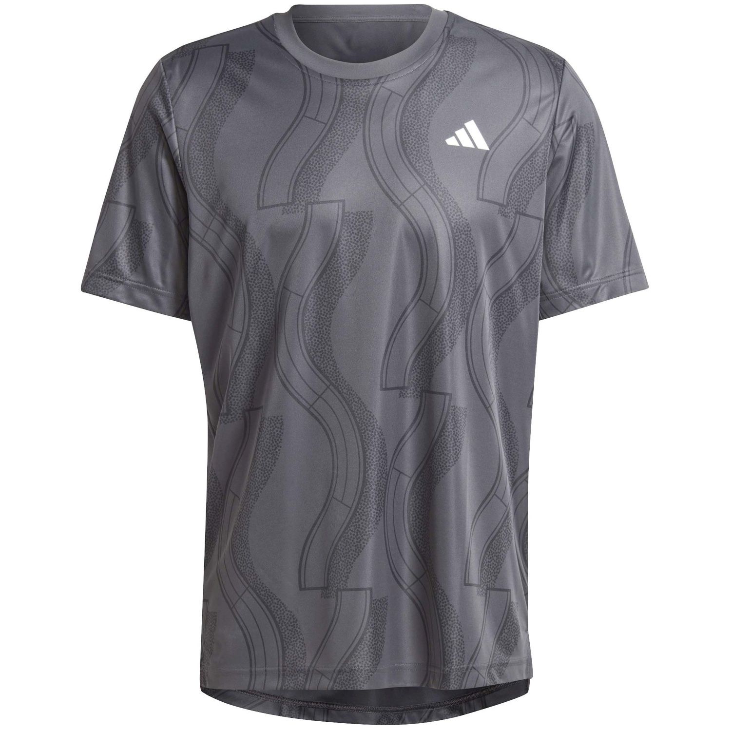 Camiseta adidas Club Graph - gris - 