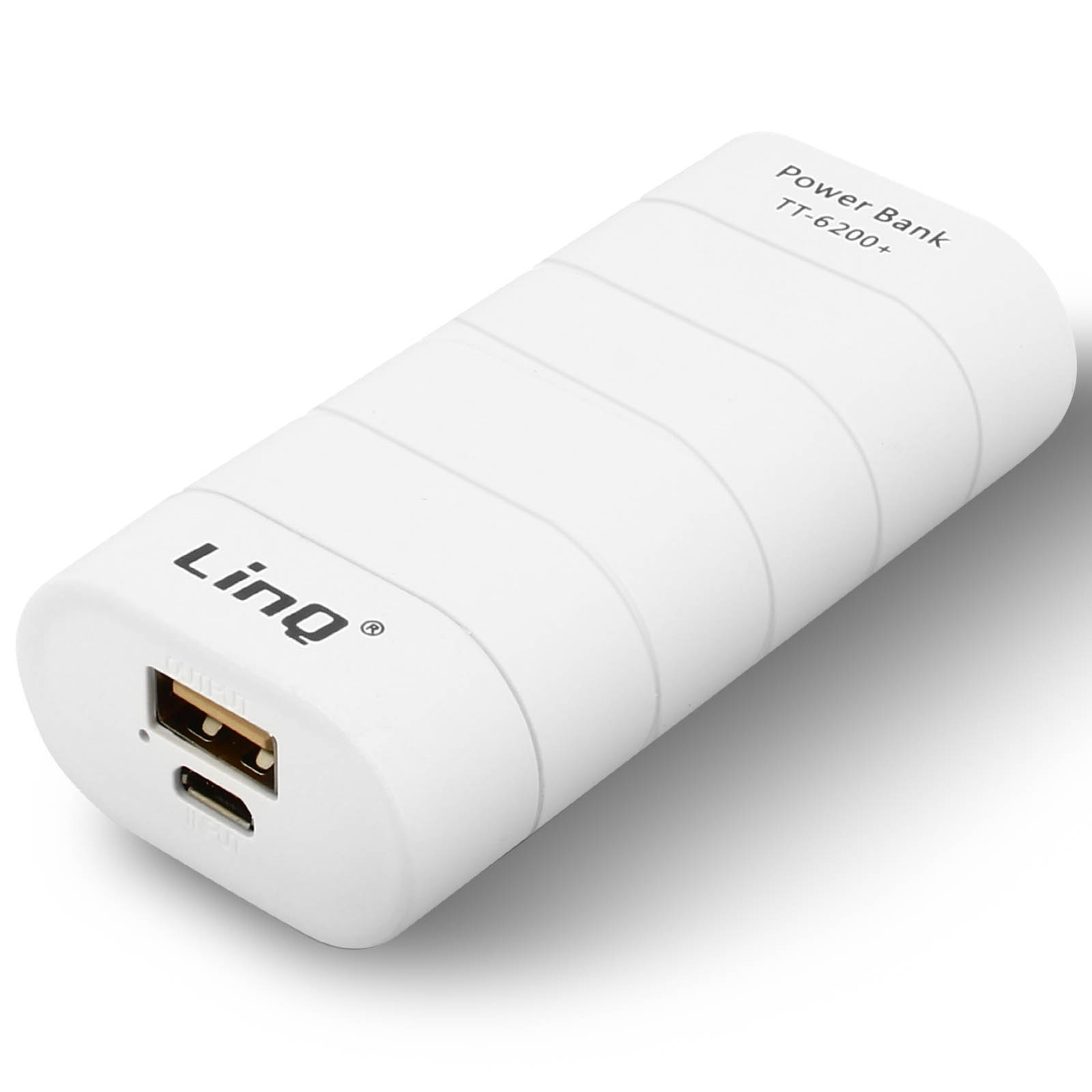 Powerbank 6000 Mah Y Cables Lightning, Micro-usb Y Usb-clinq