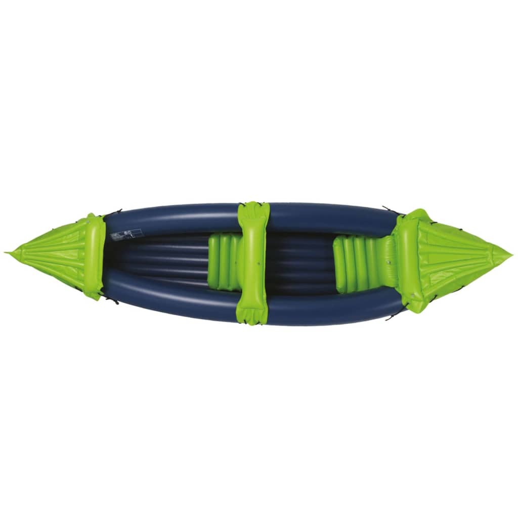 Kayak Cruiser X1 Com Palheta Dupla De Alumínio Verde/branco/azul De Plástico