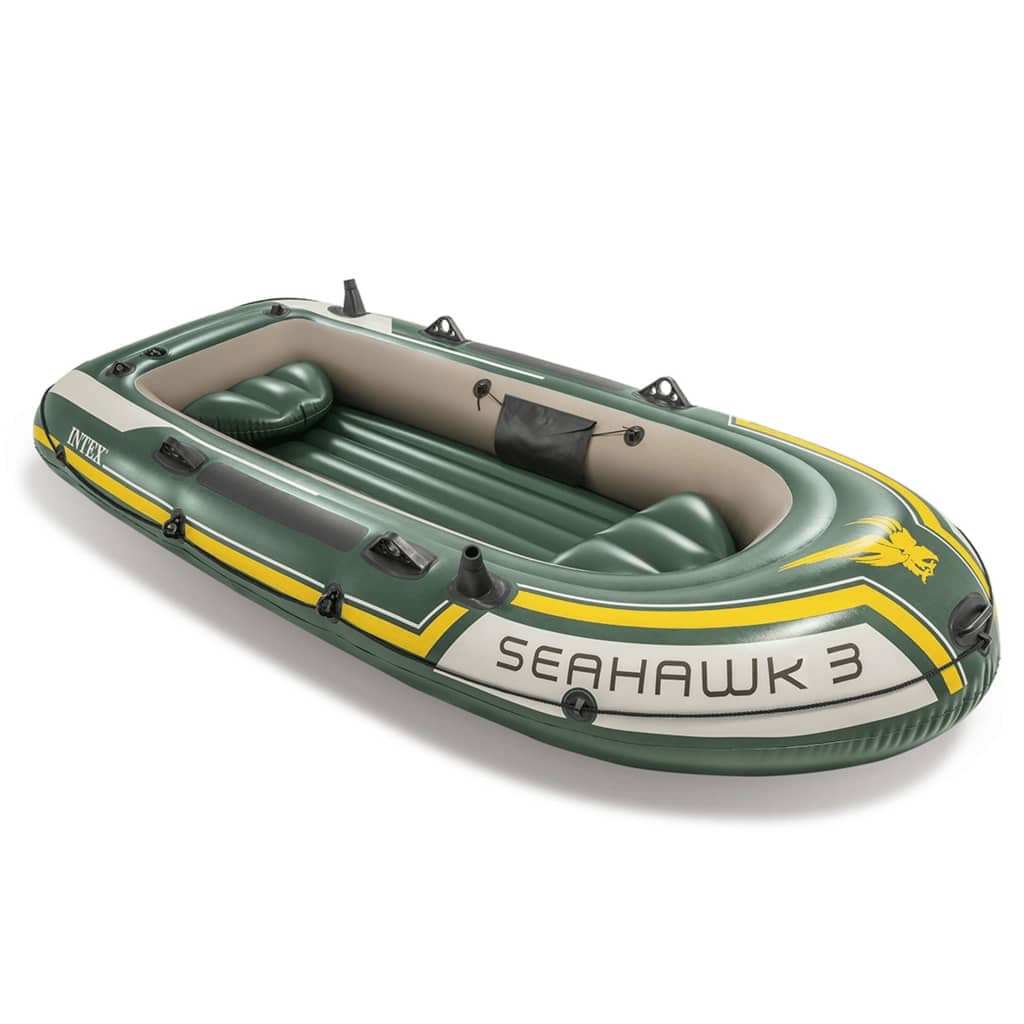 Set De Barca Intex Inflable Seahawk 3 295x137x43 Cm 68380np - verde - 