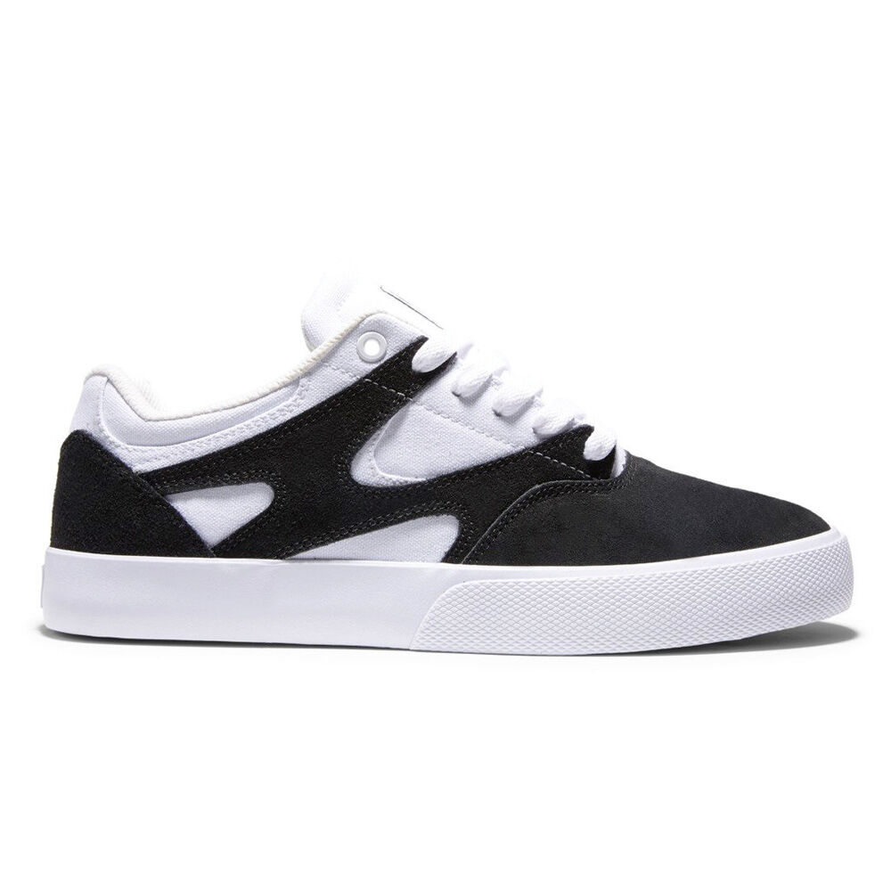 Zapatillas Dc Shoes Kalis Vulc Adys300569 White/black/black (Wlk) - negro-blanco - 