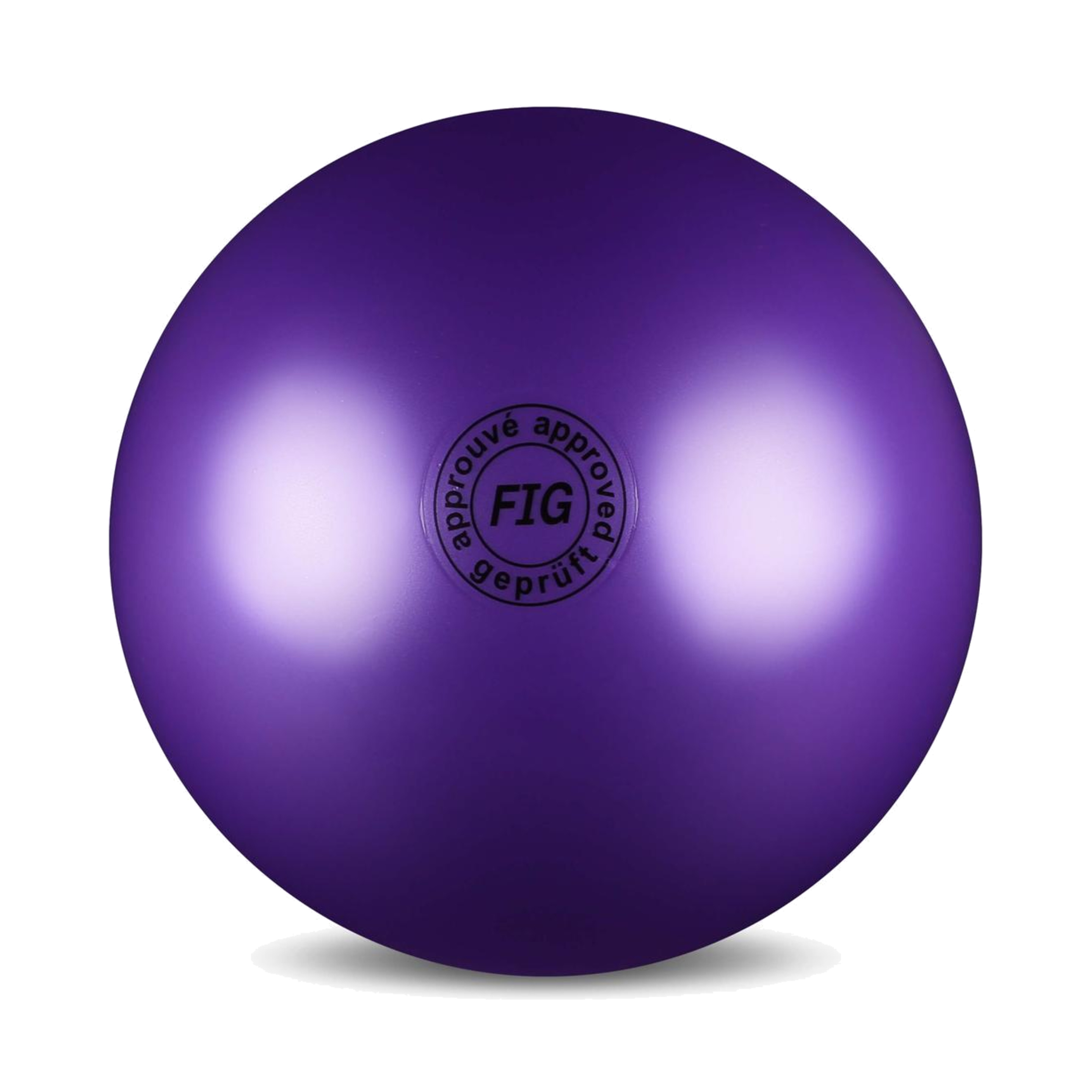 Pelota Silicona  Metalizada 420 Gr Fig Indigo - violeta - 