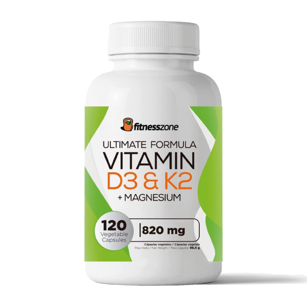 Ultimate Formula Vitamin D3 & K2 + Magnesium 120 Caps -  - 