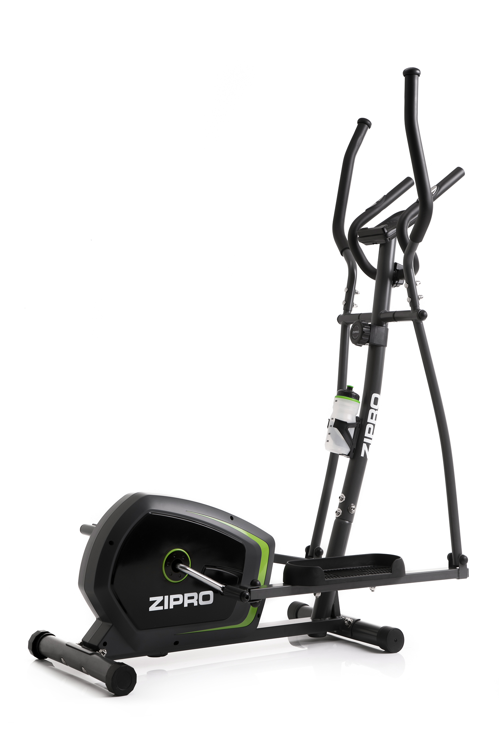 Bicicleta Elíptica Zipro Neon Magnético - negro-verde - 