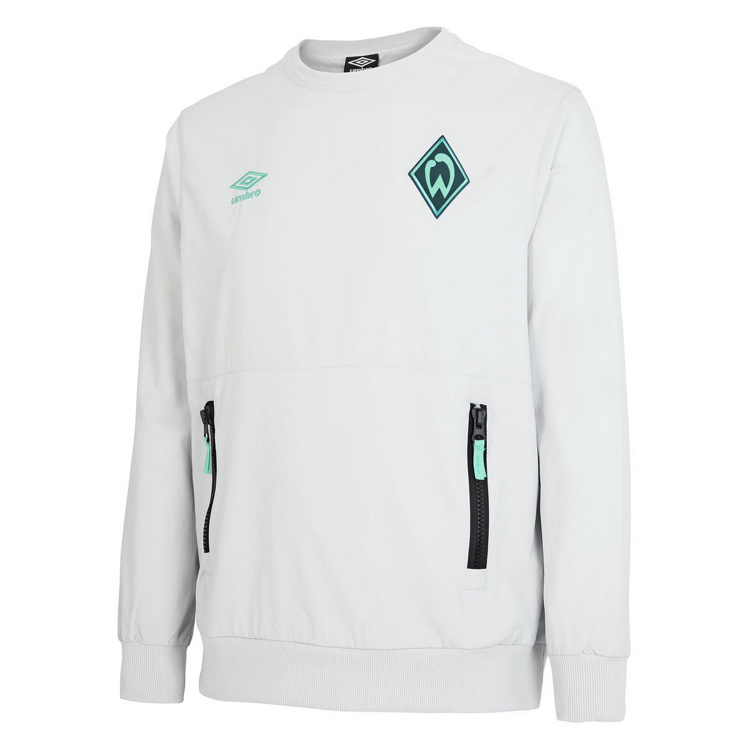 Sv Werder Bremen Homem Sweatshirt Umbro 22/23 - blanco - 