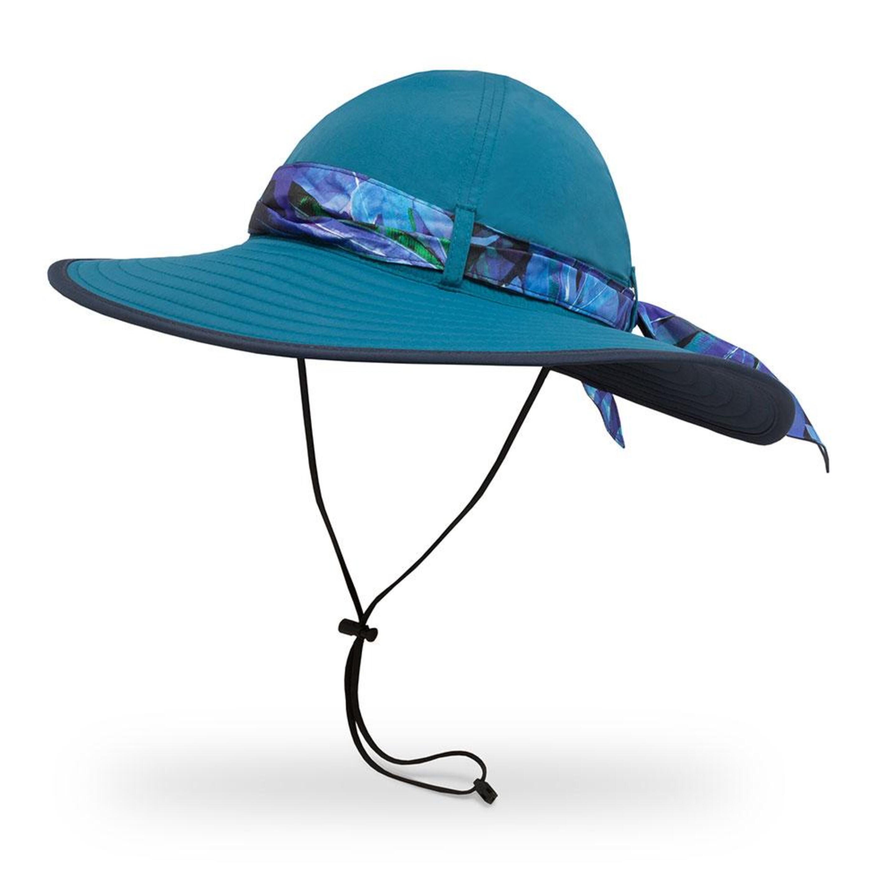 Sombrero Waterside Sunday Afternoons Upf 50+ - azul - 