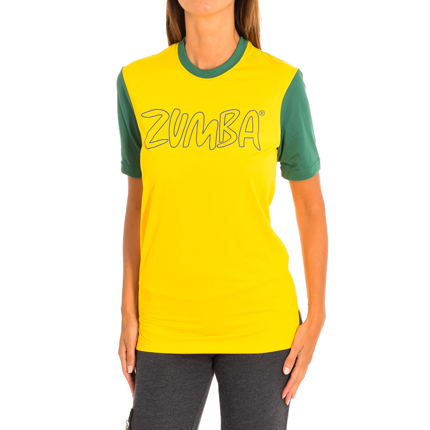 Camiseta Deportiva Con Mangas Zumba Z2t00147  MKP