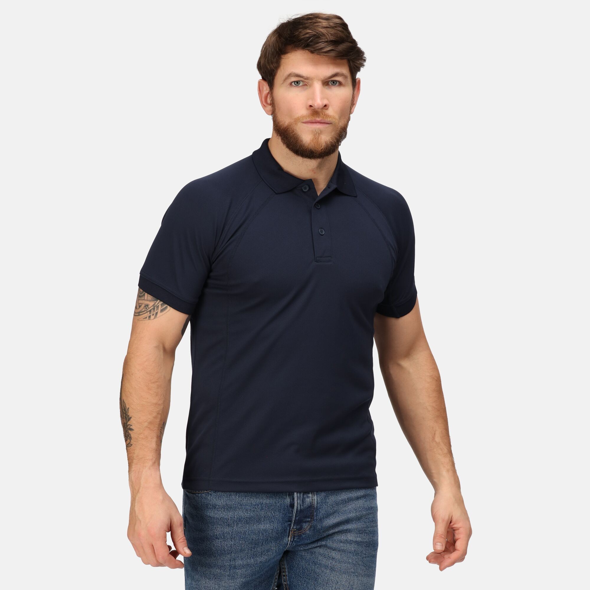 Polo Manga Curta Coolweave Para Homem Regatta