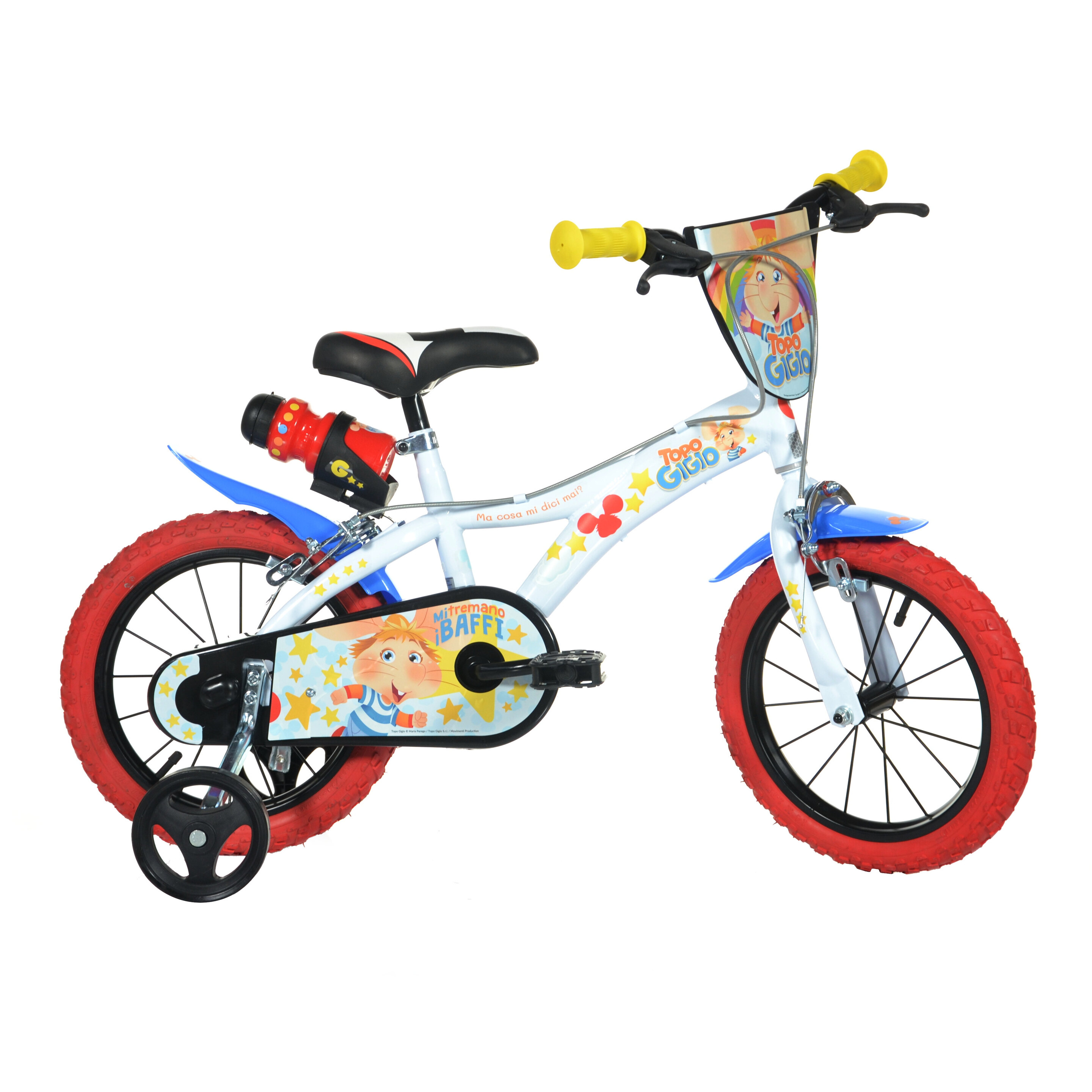 Bicicleta Infantil Topo Gigio 16 Pulgadas - multicolor - 