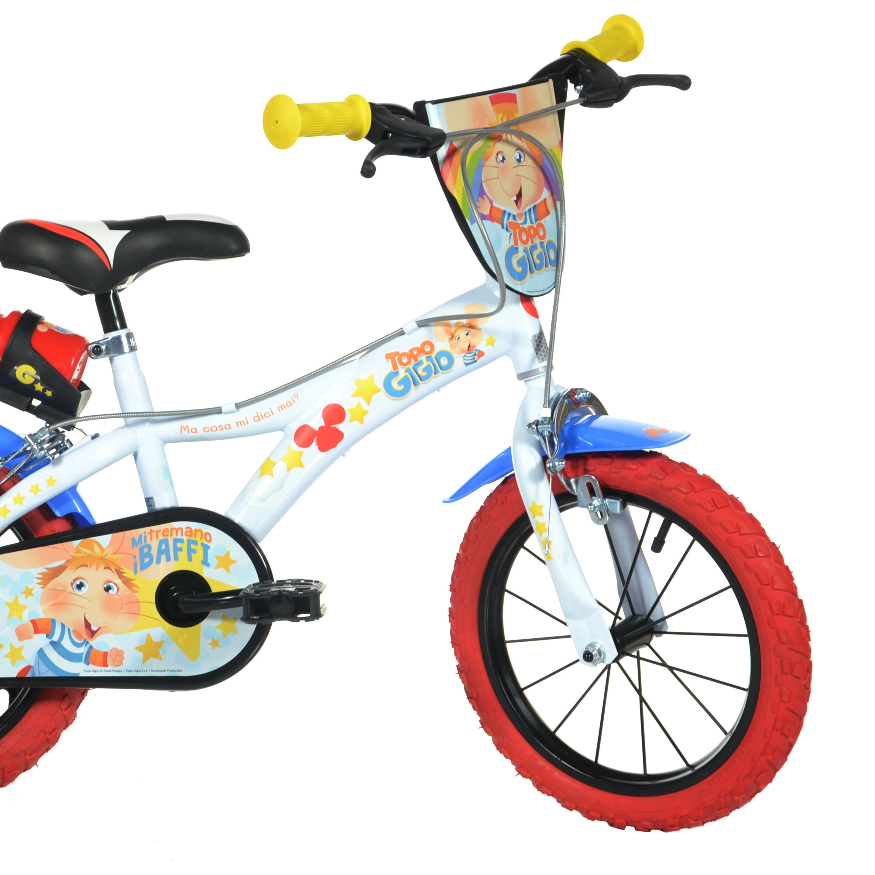 Bicicleta Infantil Topo Gigio 16 Pulgadas - Multicolor  MKP