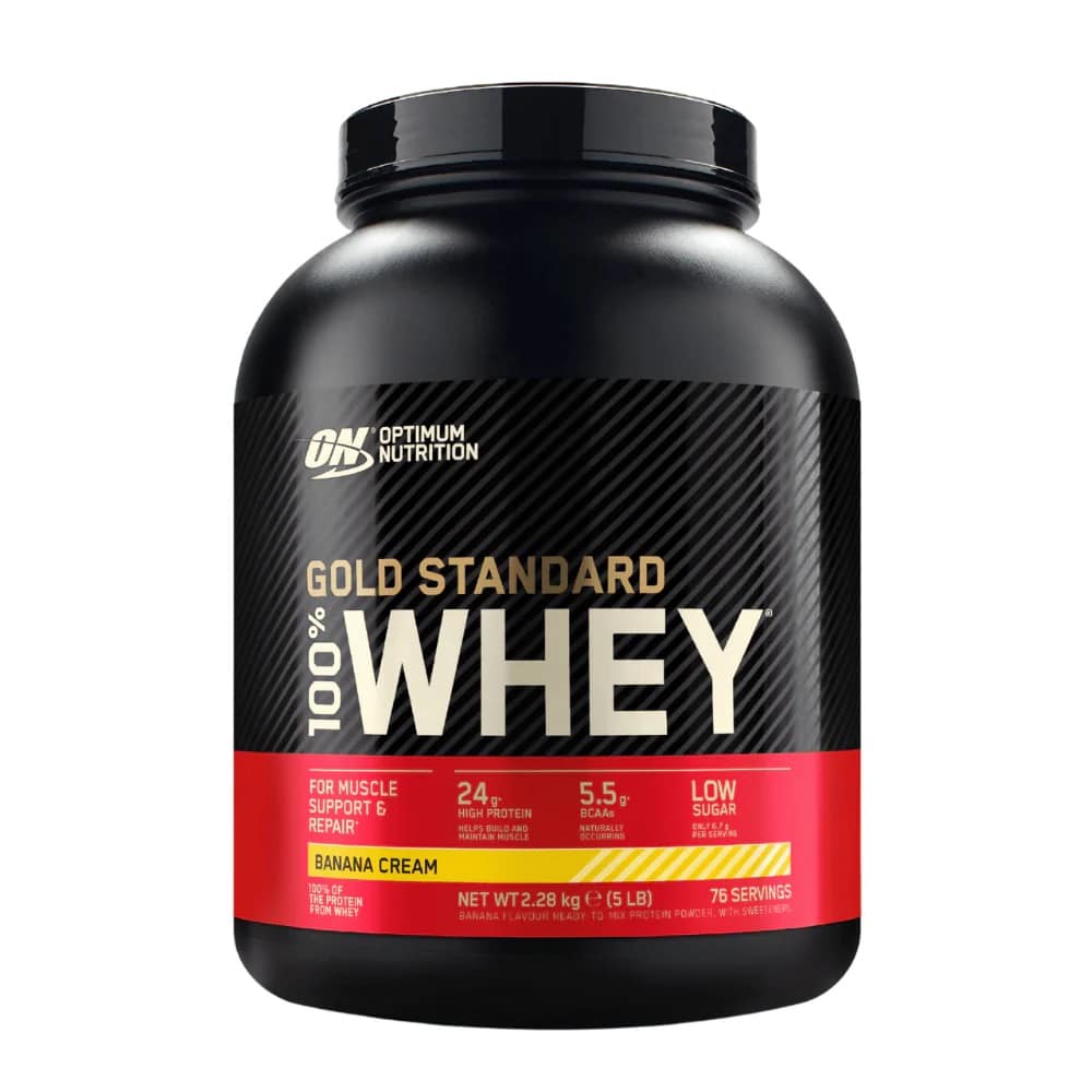 Gold Standard 100% Whey 2.3kg Optimum Nutrition | Plátano