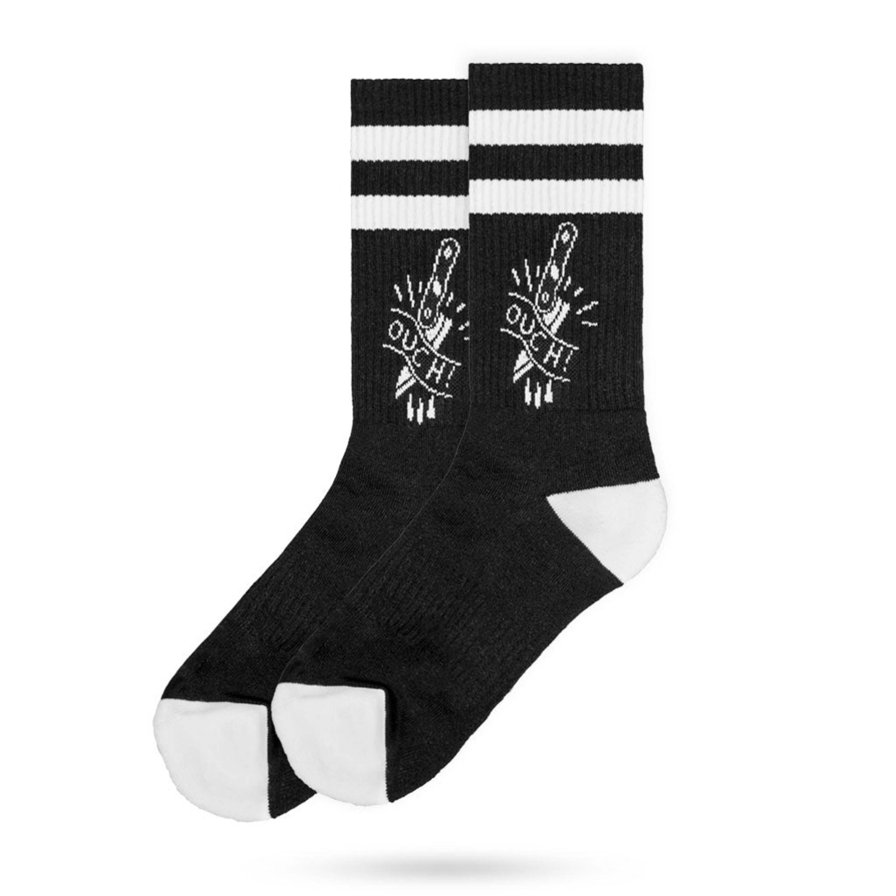 Calcetines American Socks  Ouch! Mid High - negro - 