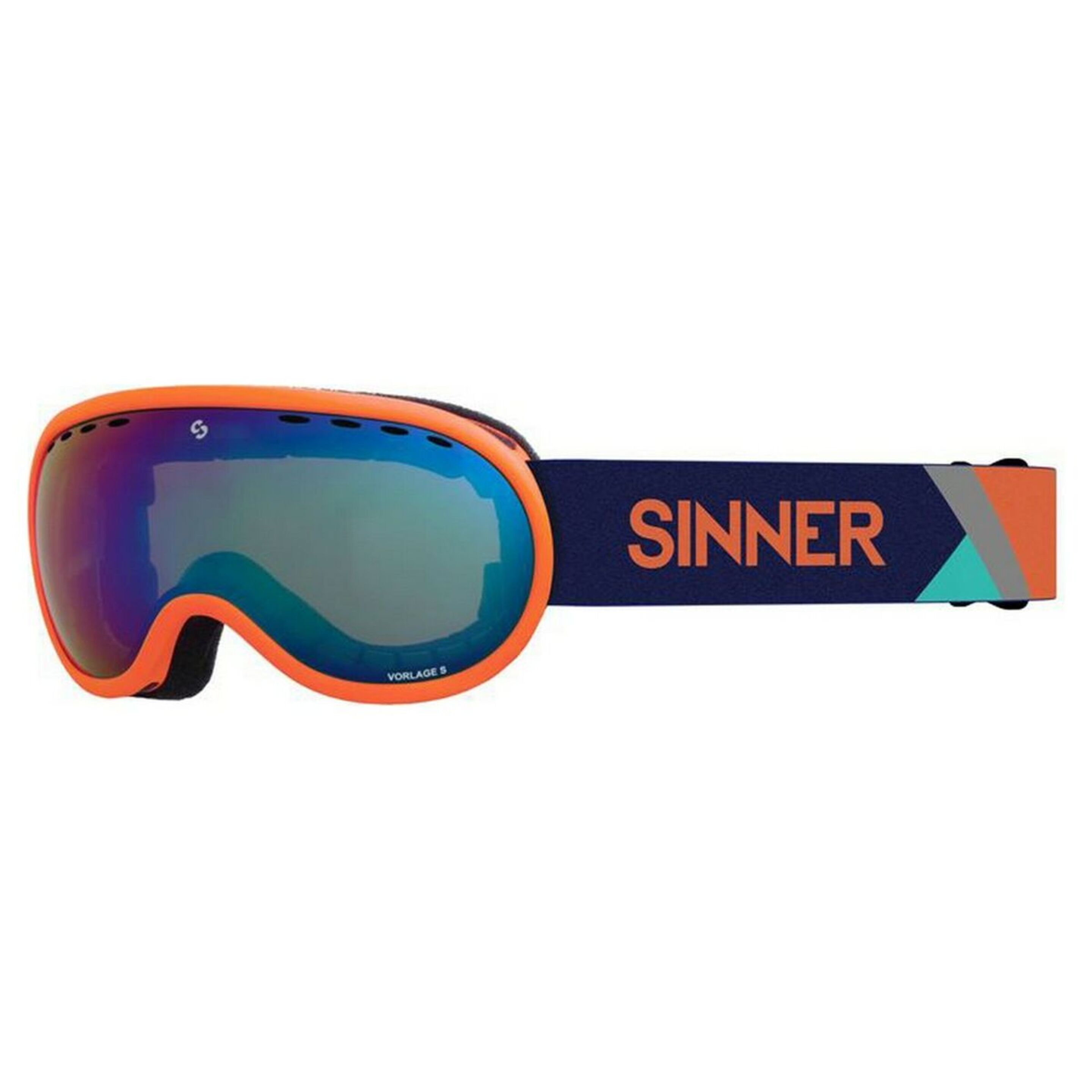 Gafas De Esquí Sinner Vorlage - naranja - 