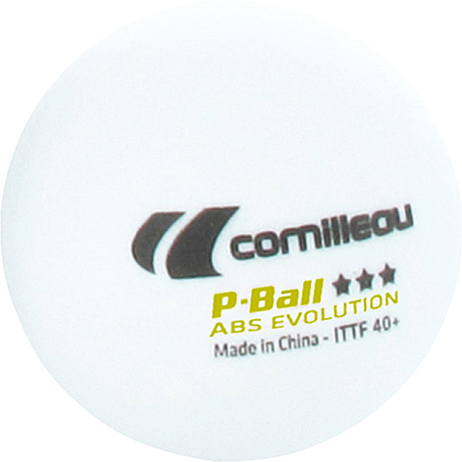 Bolas Ping Pong Cornilleau P-ball *** Branco 3 Pcs.