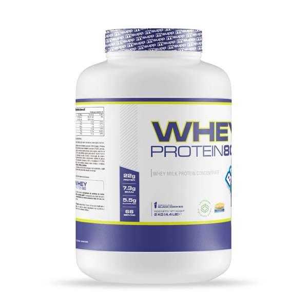 Whey Protein80 - 2 Kg De Mm Supplements Sabor Black Cookies