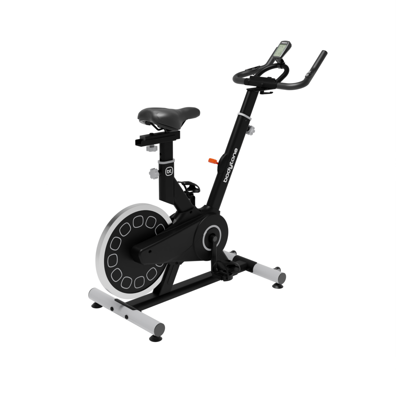 Bicicleta De Spinning Ab100 Bodytone - negro-gris - 