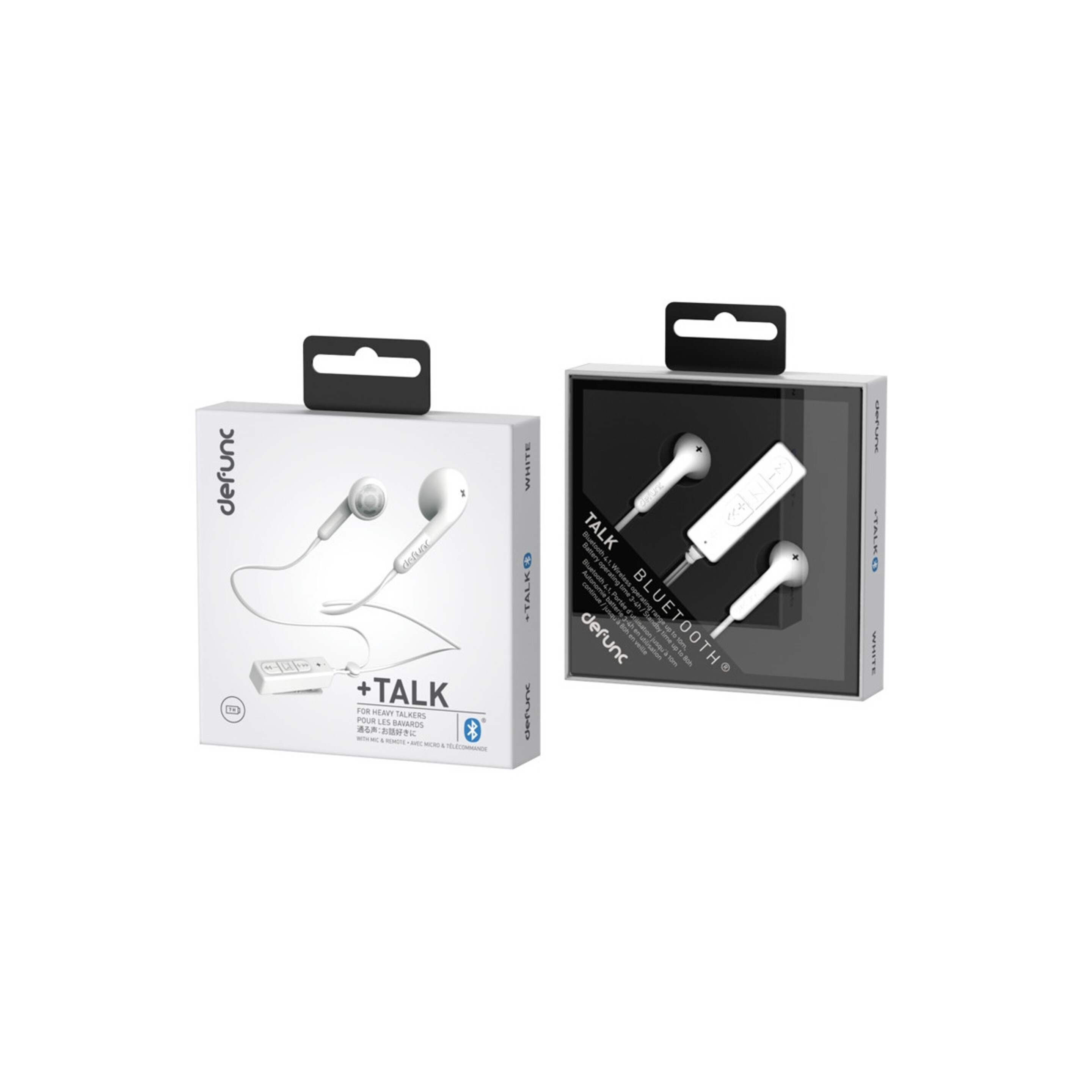 Auriculares Bluetooth Defunc Plus Talk - Blanco - Aurblt  MKP