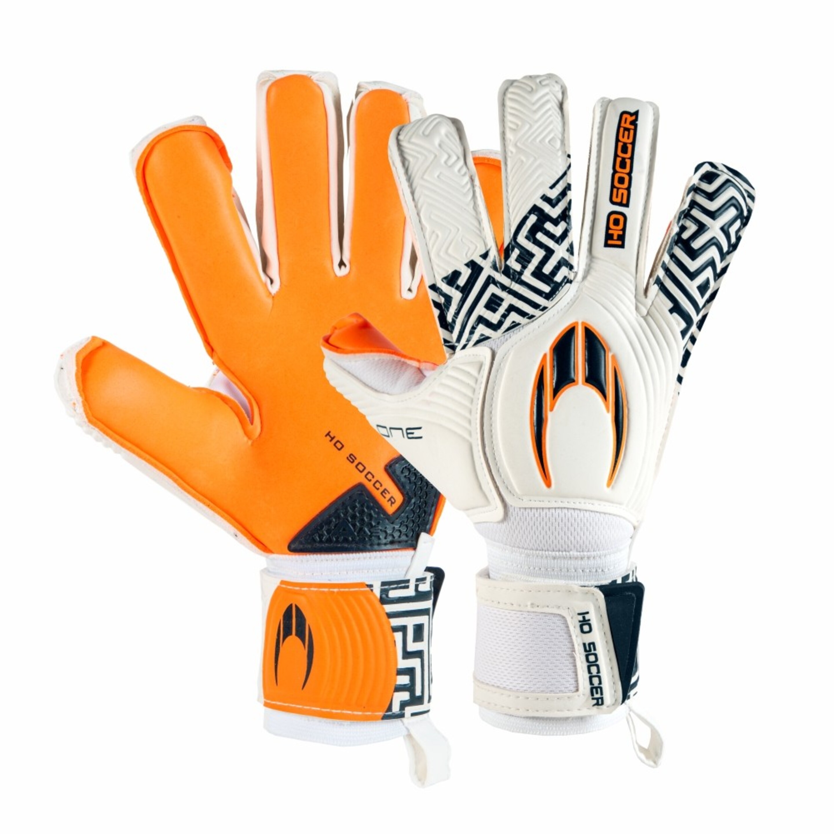 Guantes De Portero Ho Soccer One Roll/negative Maze White