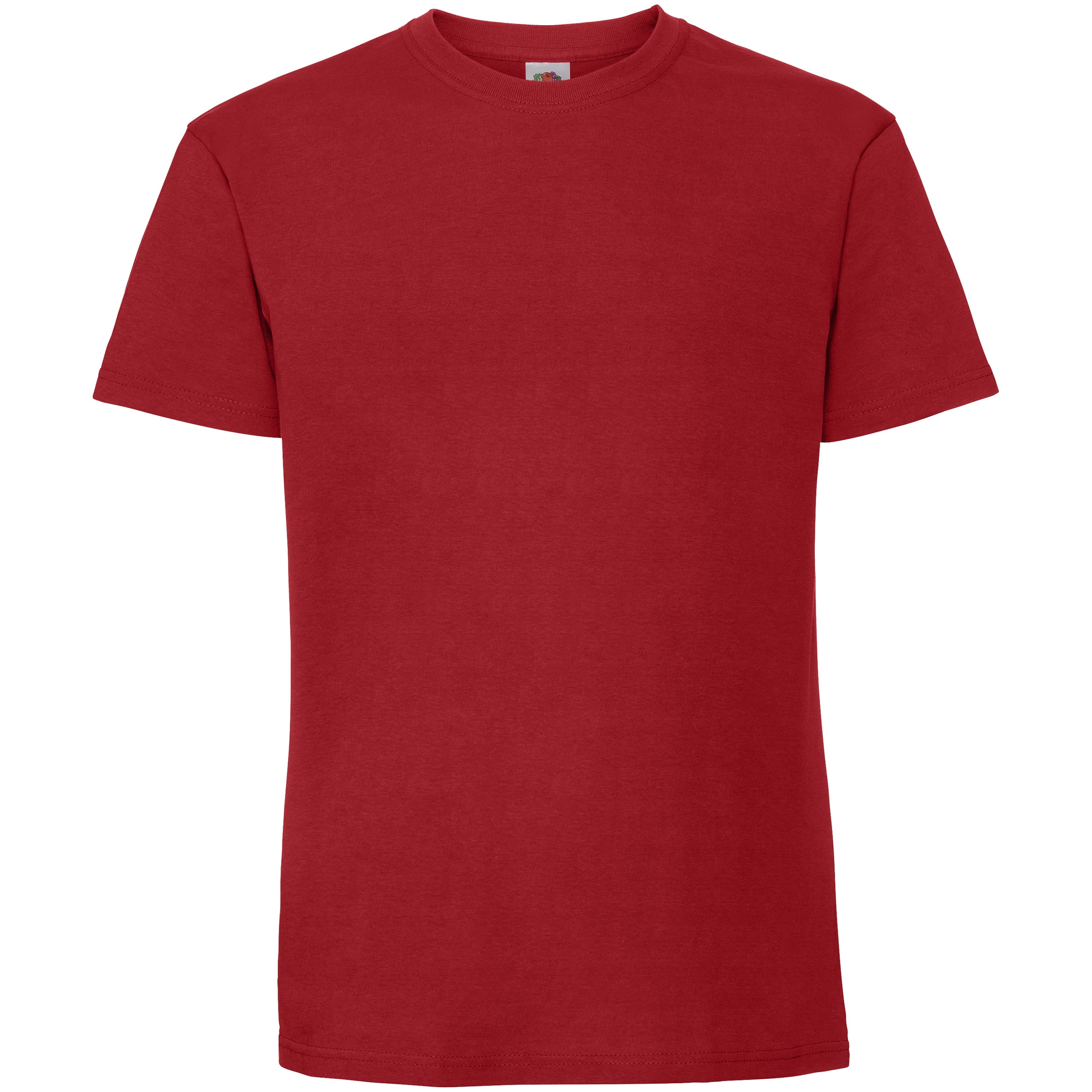 Camiseta De Algodón Fruit Of The Loom - rojo - 