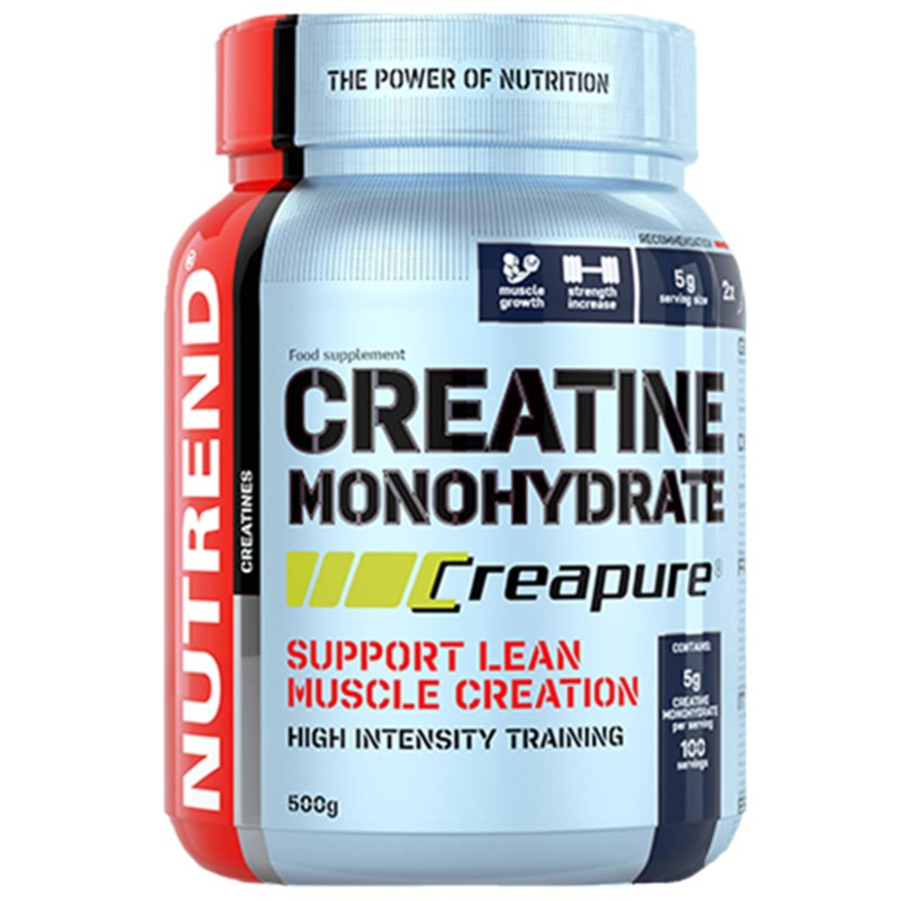 Creatina Monohidrato Creapure - 500g - Natural  MKP