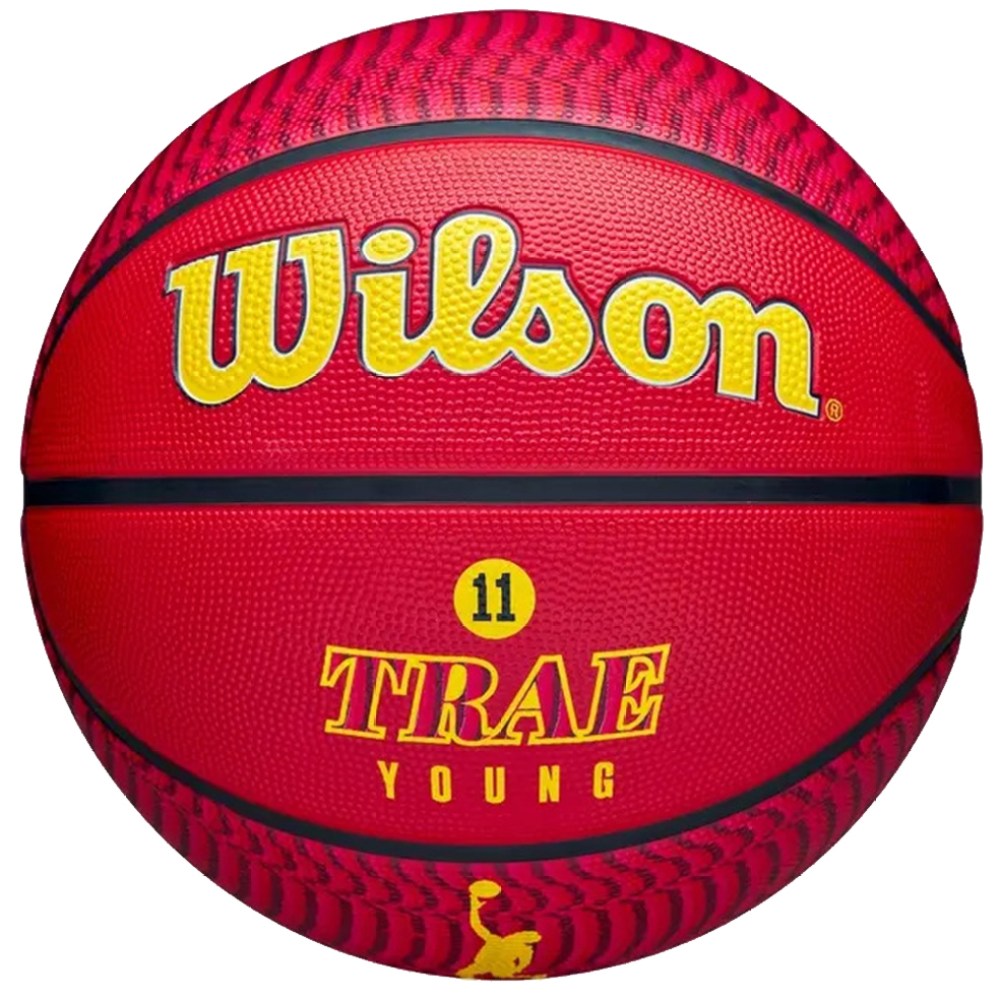 Balón De Baloncesto Wilson Nba Trae Young - rojo - 