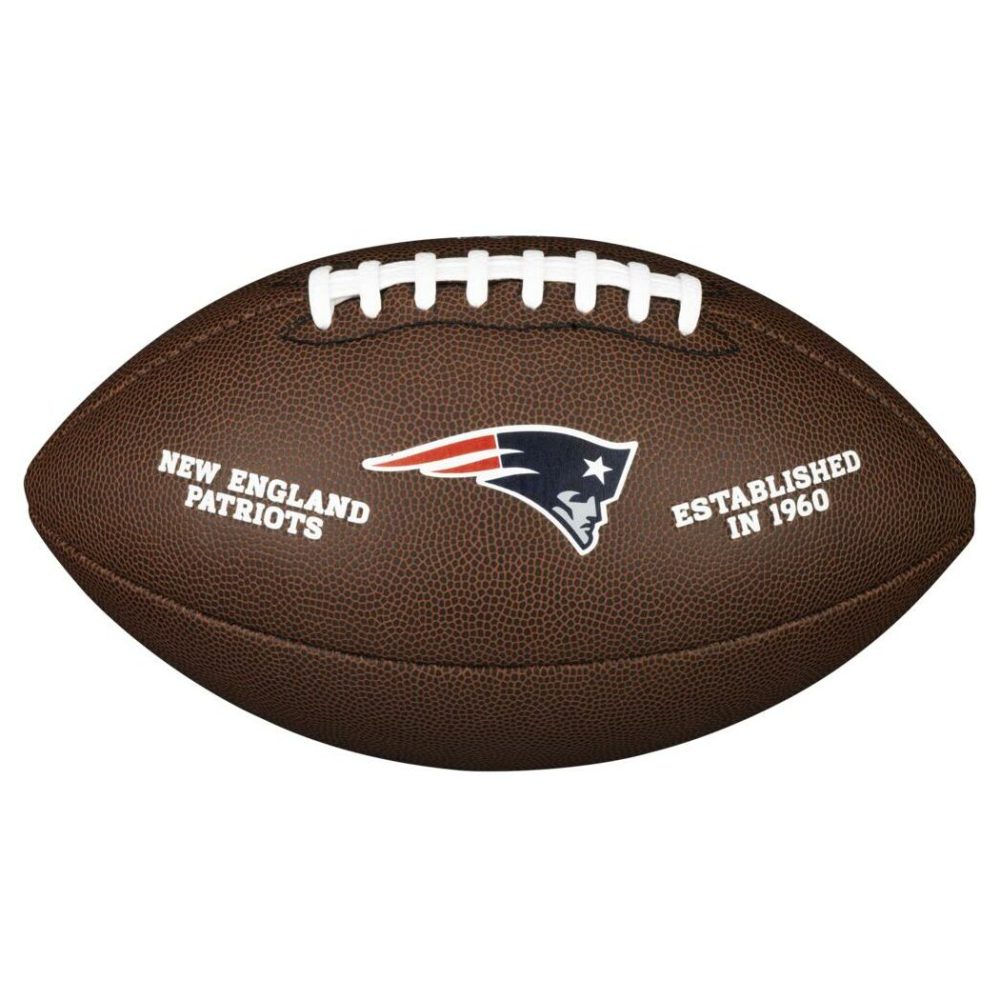 Balón De Fútbol Americano Wilson Nfl New England Patriots - marron - 