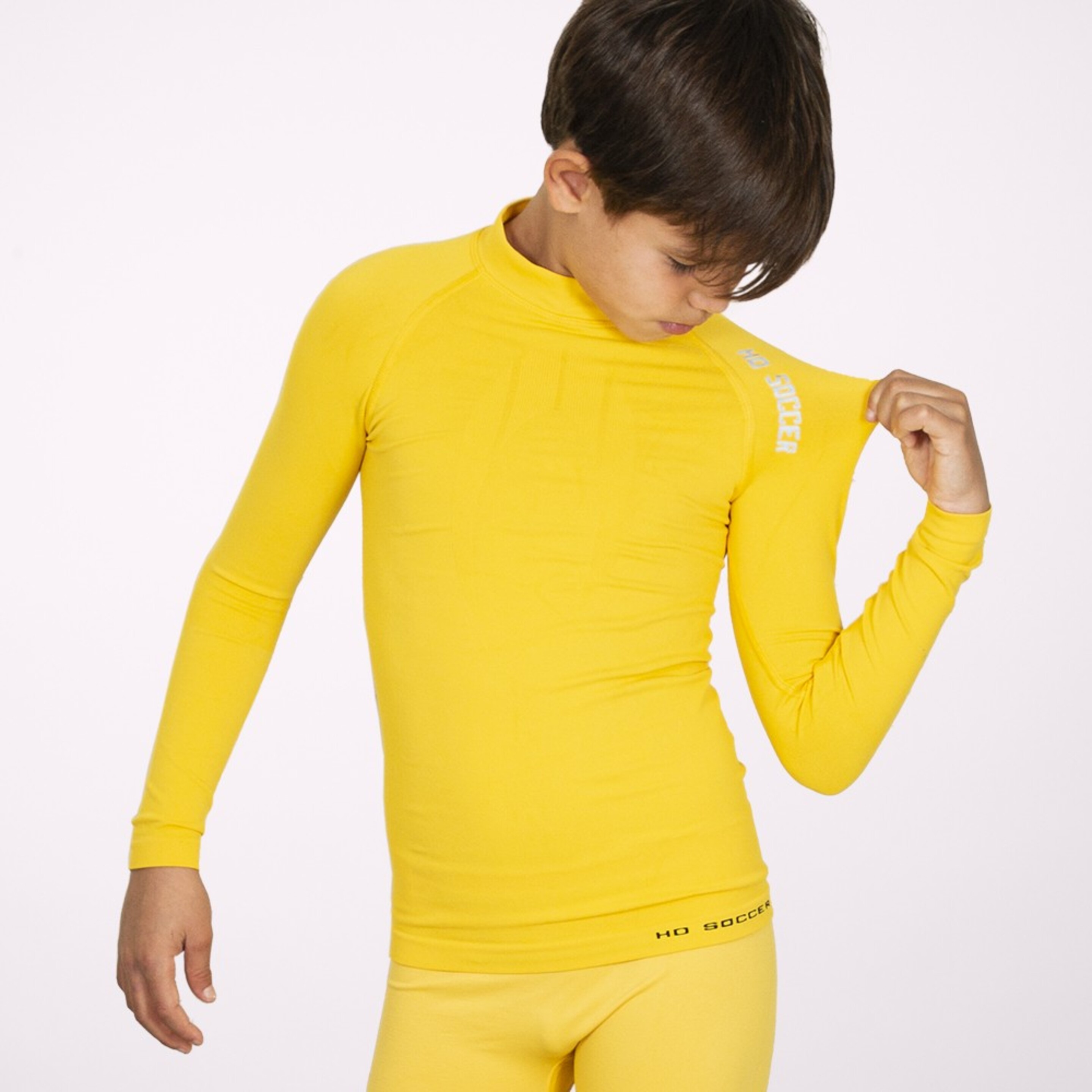 Camiseta Térmica Manga Larga Niño Amarilla - amarillo - 