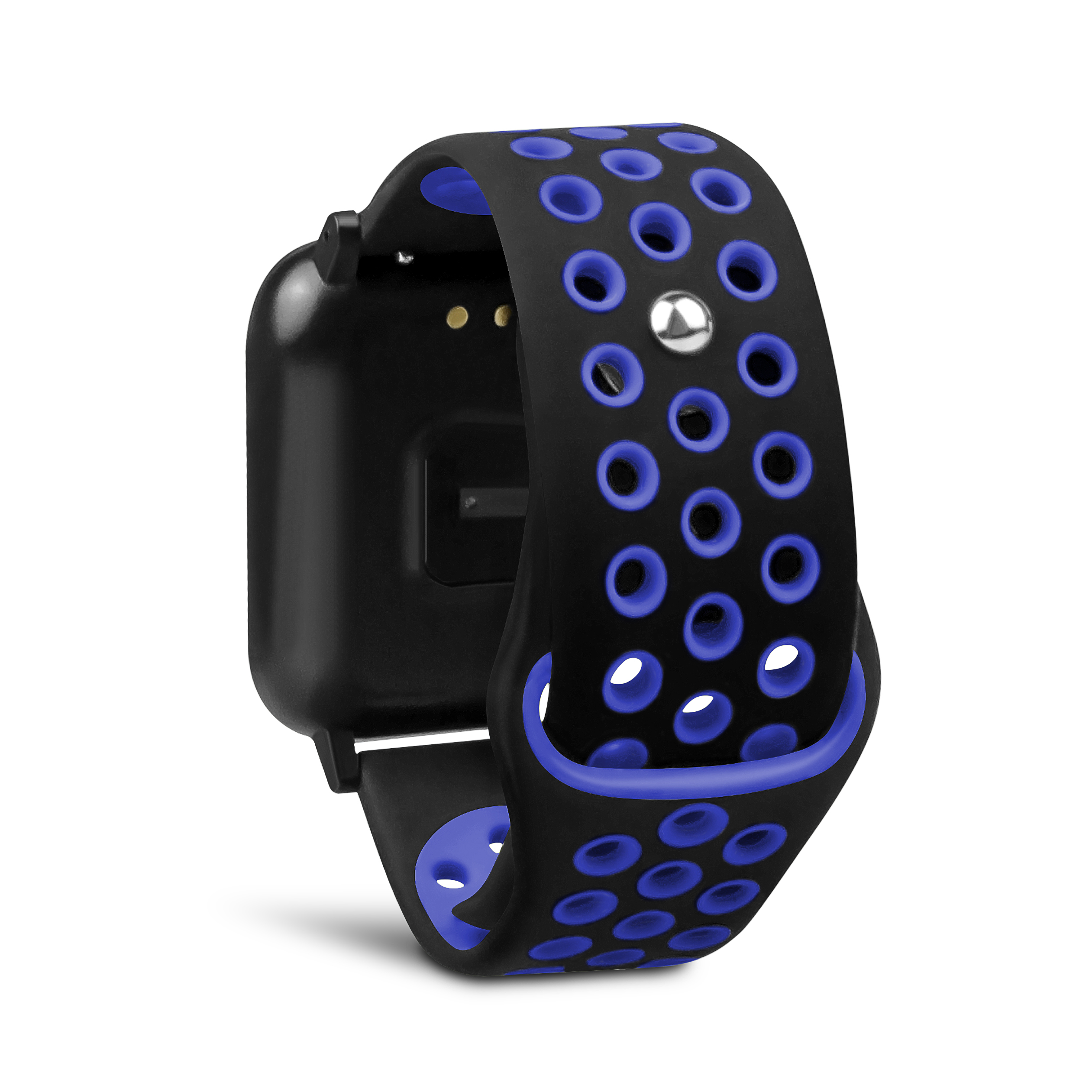 Smartwatch Deportivo Multifunción Sw-650 Negro/azul