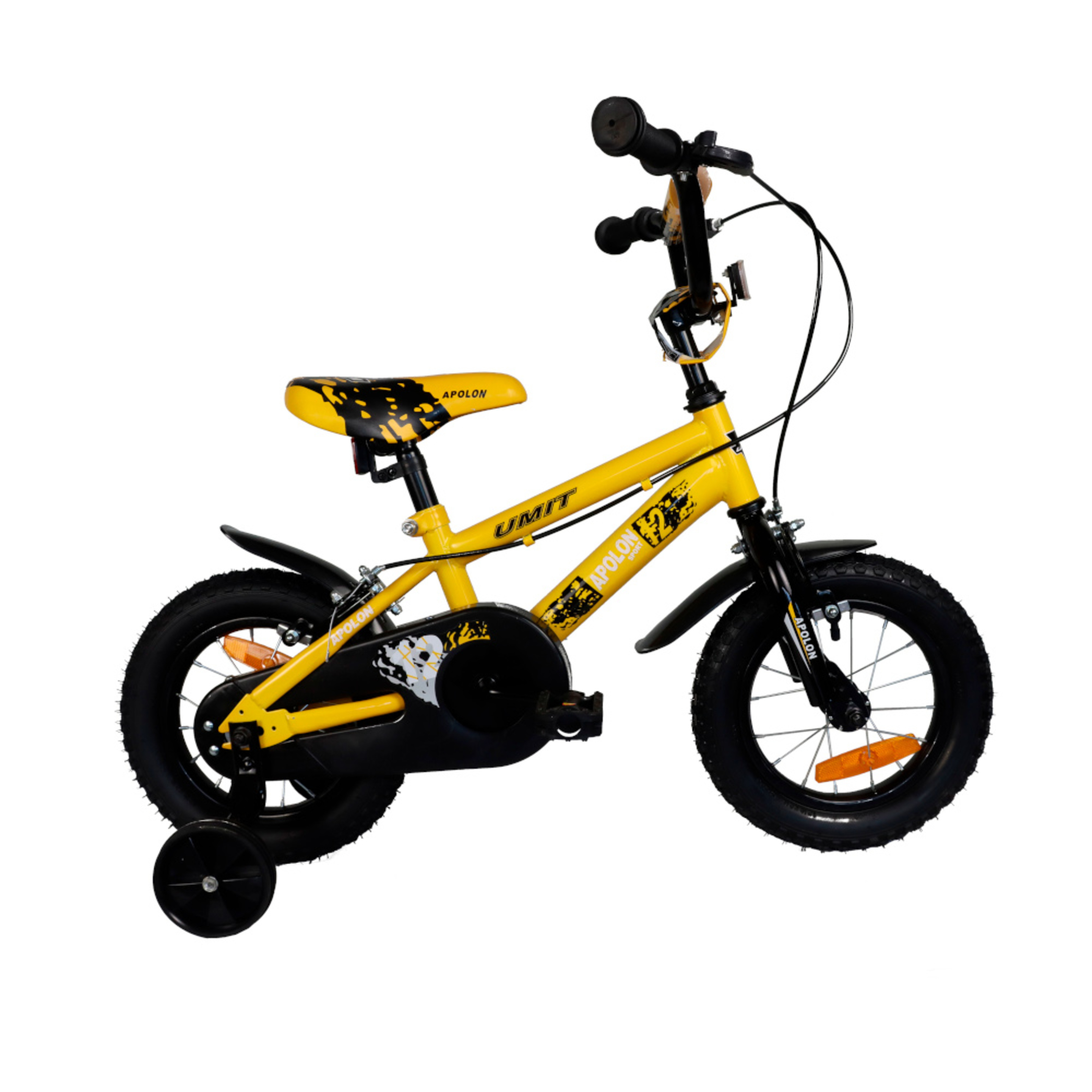 Apolon Yellow Kids Mountain Bike 12" - amarillo - 