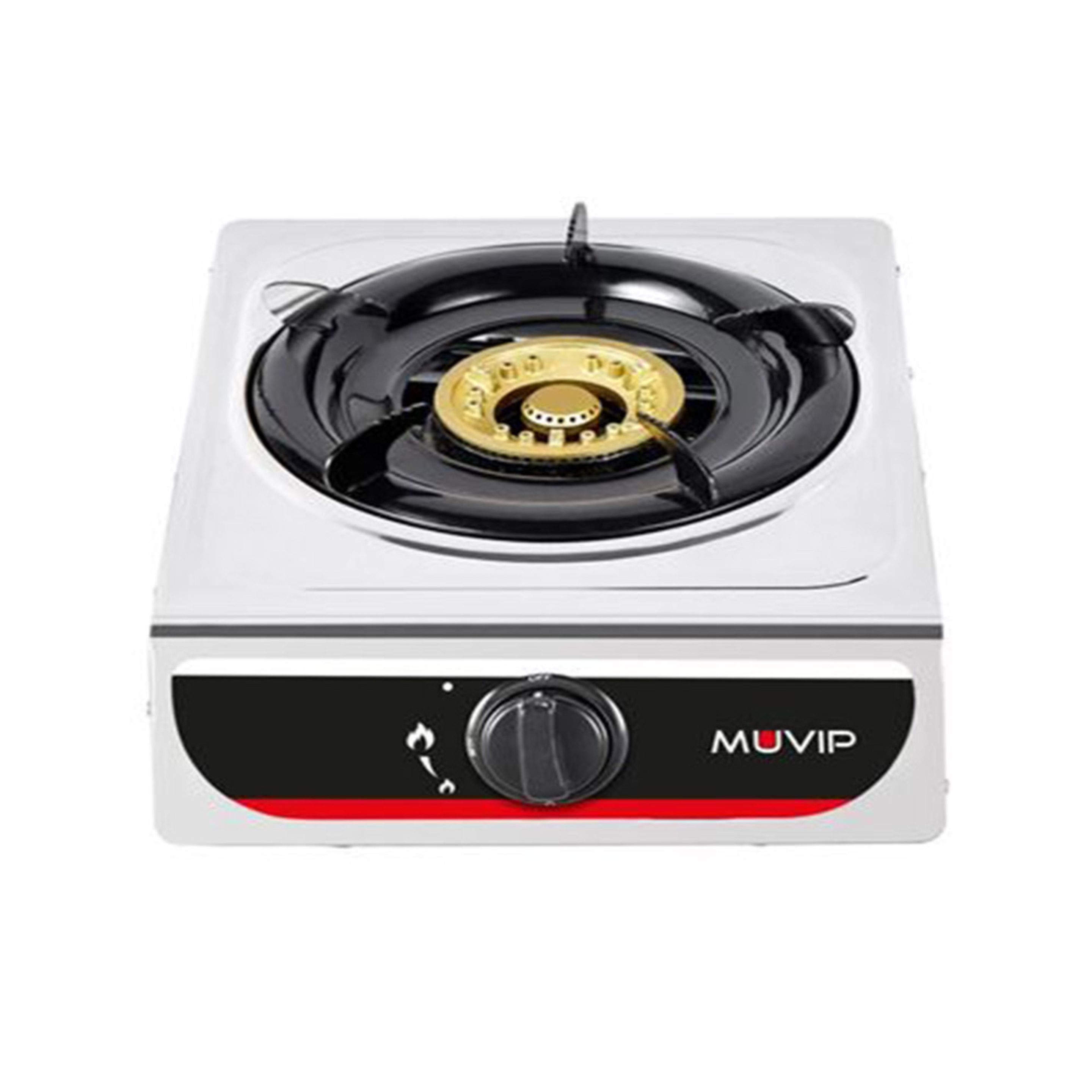 Cocina Gas Inox 1 Fuego Muvip