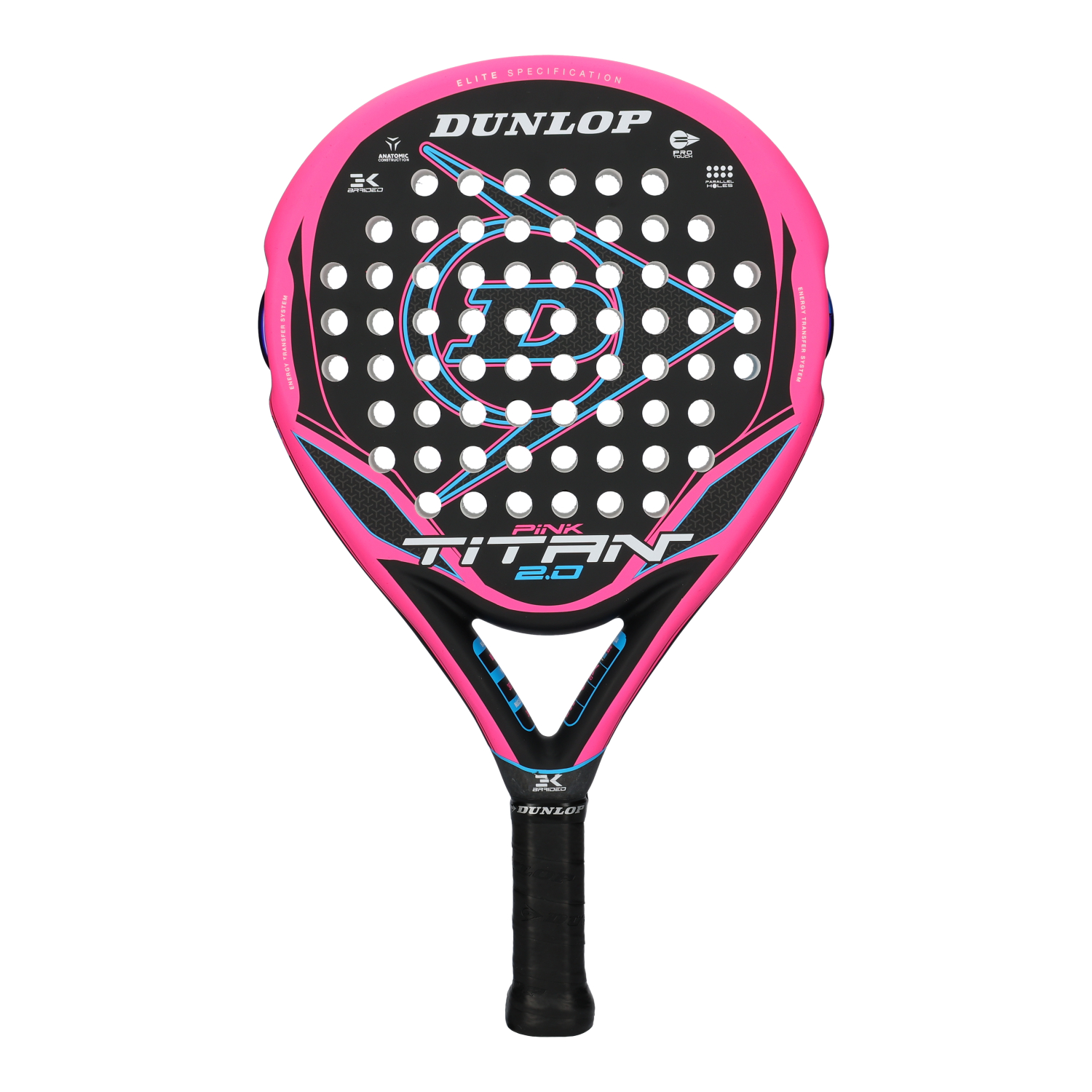 Raquete De Padel Dunlop Titan 2.0 Pink - rosa - 
