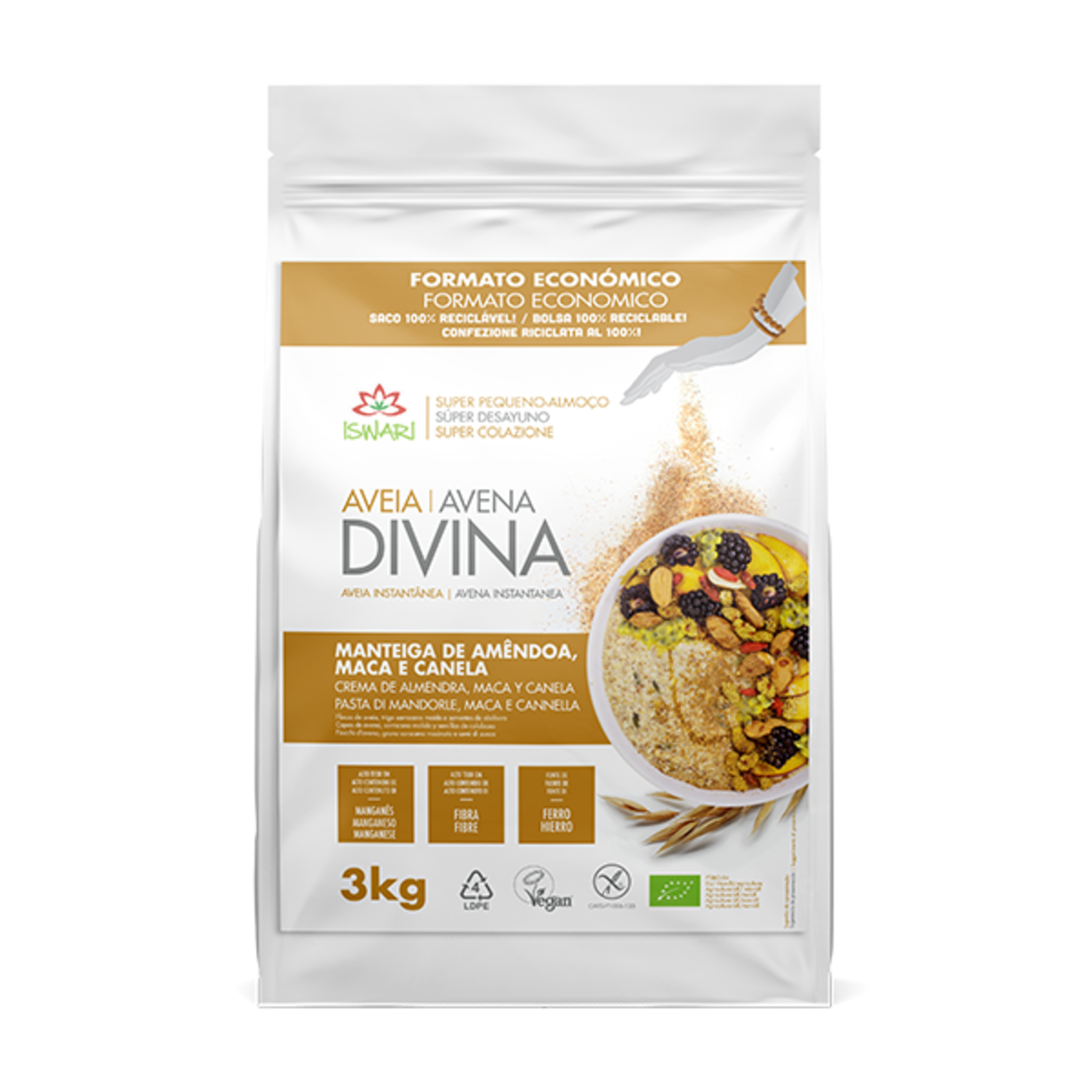 Avena Divina Almendra, Maca Y Canela