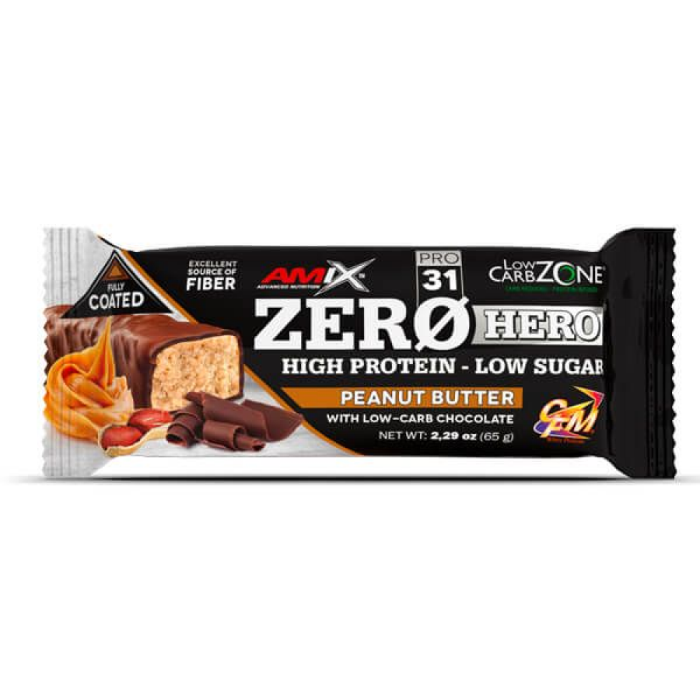 Zero Hero 31% Protein Bar 65 Gr 1 Ud Crema De Cacahuete -  - 