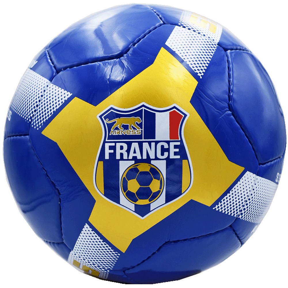 Balón De Fútbol Airness Francia Copa De Oro - azul - 