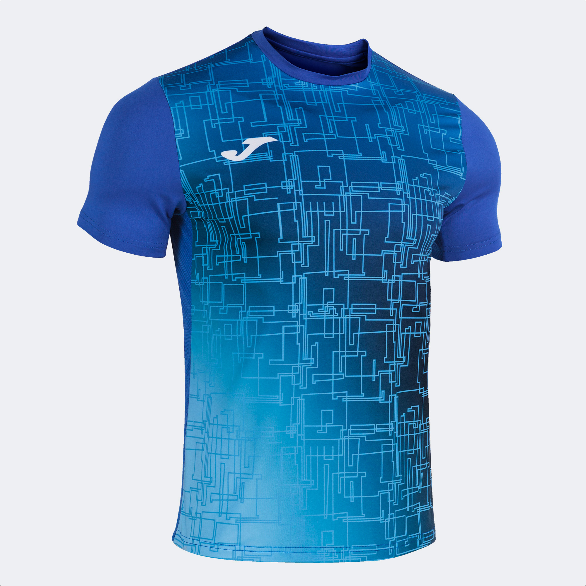 Camiseta Joma Elite Viii Short Sleeve Royal 101929.700. - azul-royal - 