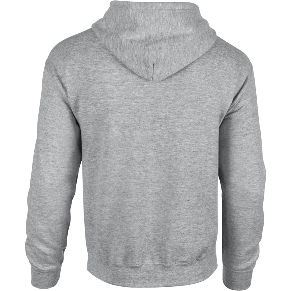 Sudadera Con Cremallera Y Capucha Modelo Blend Hombre Deporte/gimnasio Gildan (gris