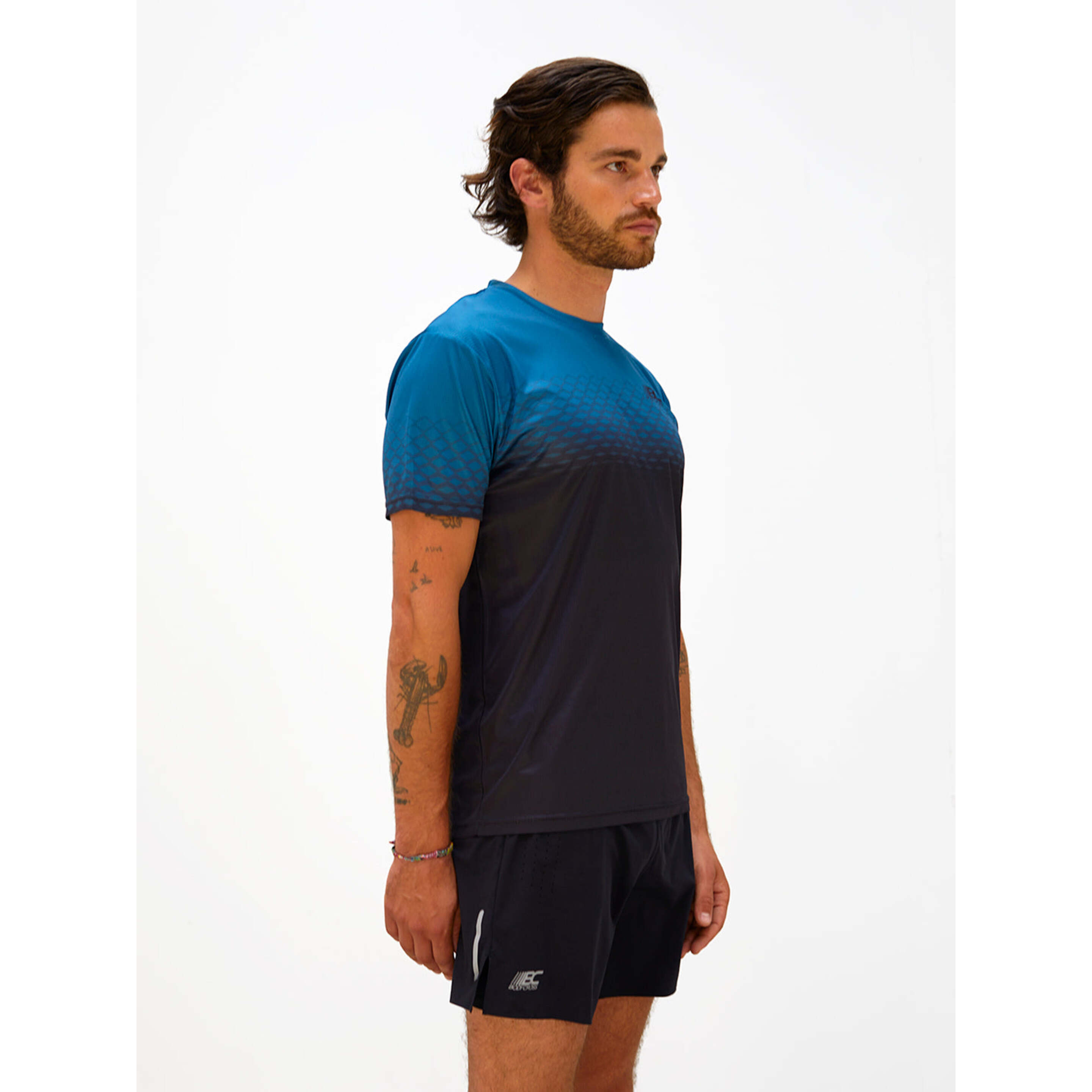 Camiseta Running Bodycross Djoe - azul - 