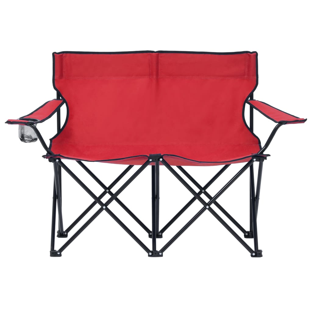 Silla De Camping Plegable De 2 Plazas