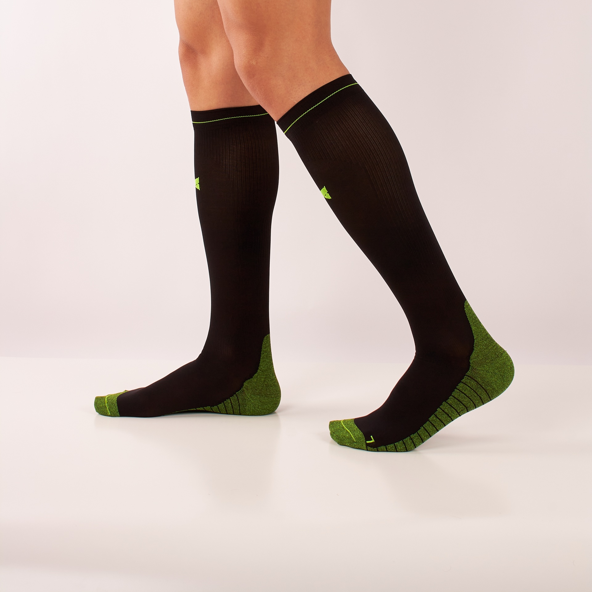 Paquete 2 Pares De Calcetines Xtreme Sockswear De Compresión Gradual Deportiva - negro - 