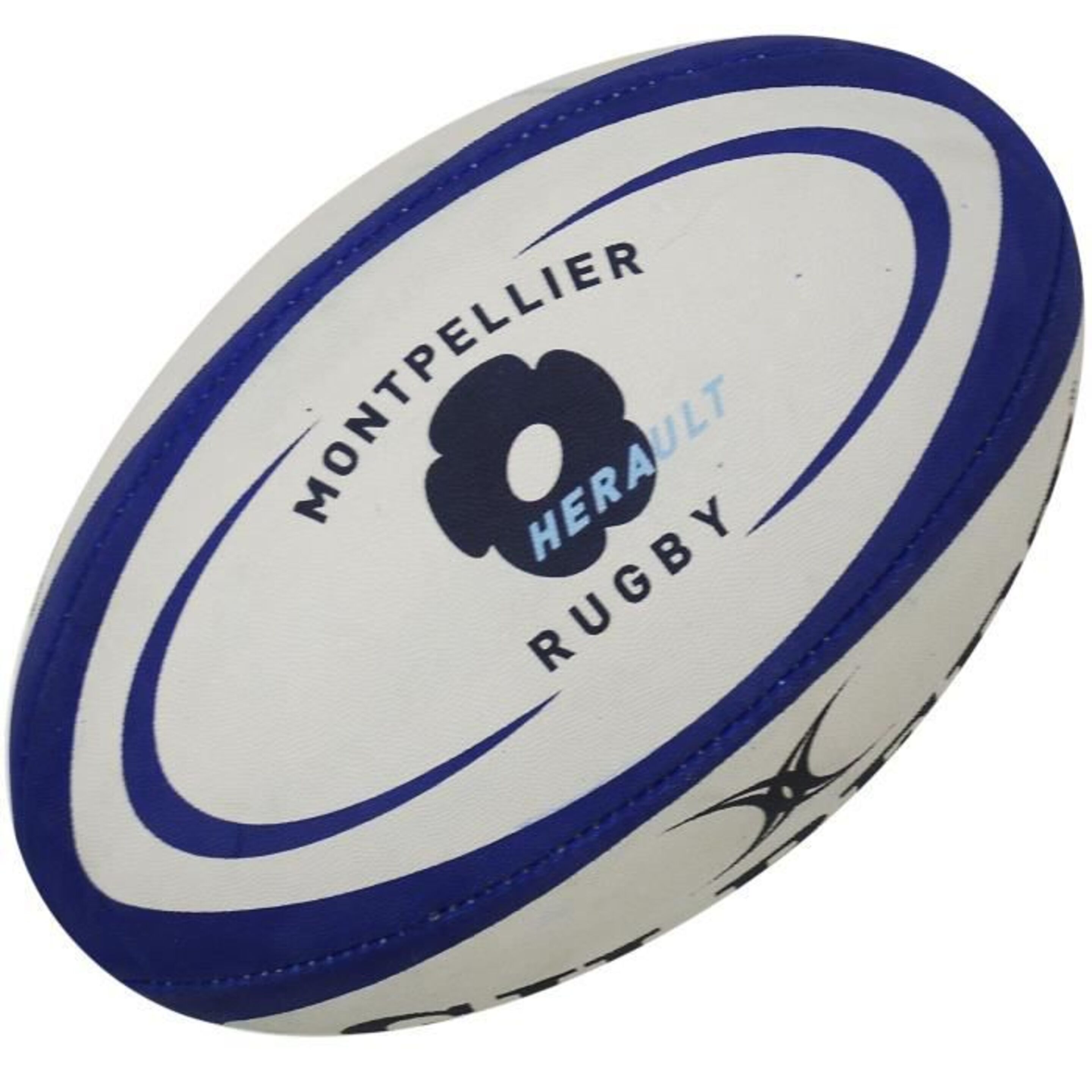 Balón De Rugby Gilbert Réplica Montpellier - blanco - 