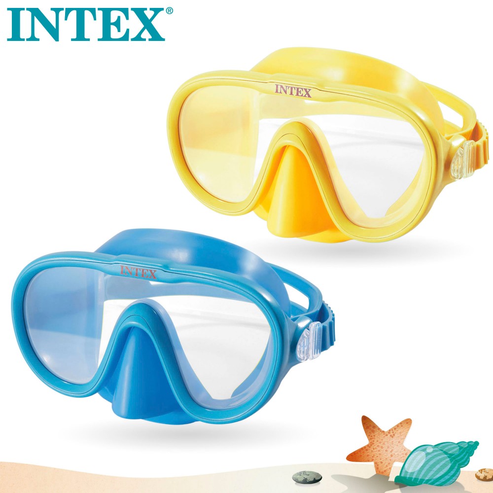 Óculos Snorkel Infantil Intex Sea Scan 2 Variedades
