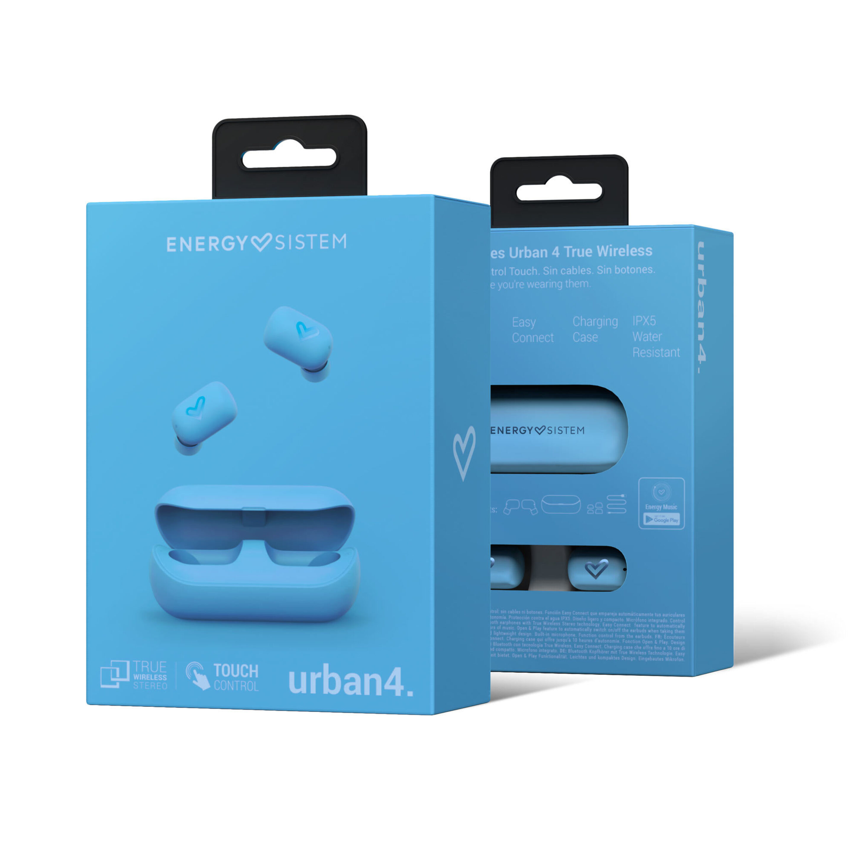 Energy Sistem Earphones Urban 4 True Wireless Sky - Auscultadores