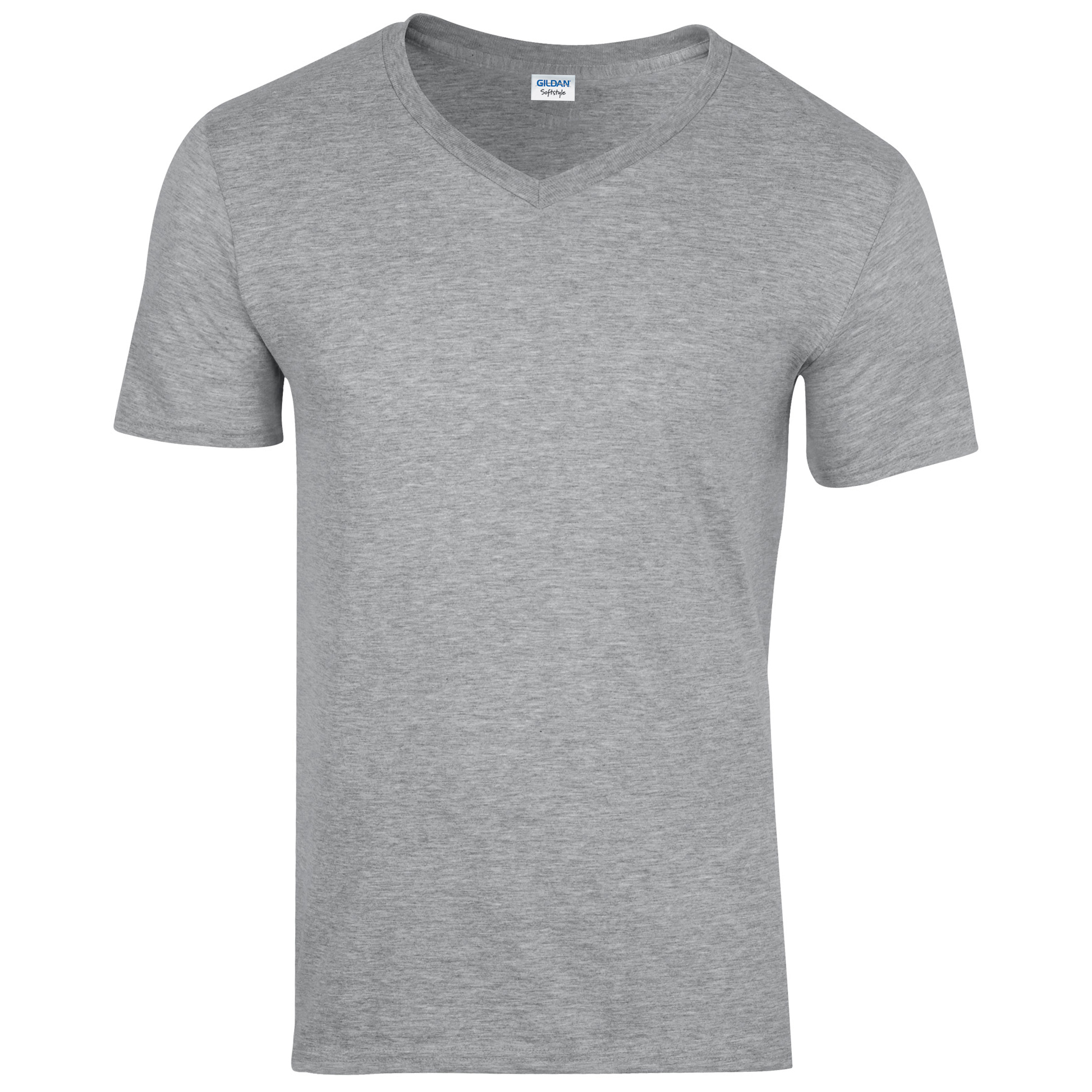 T-shirt Gildan Soft Style - gris - 