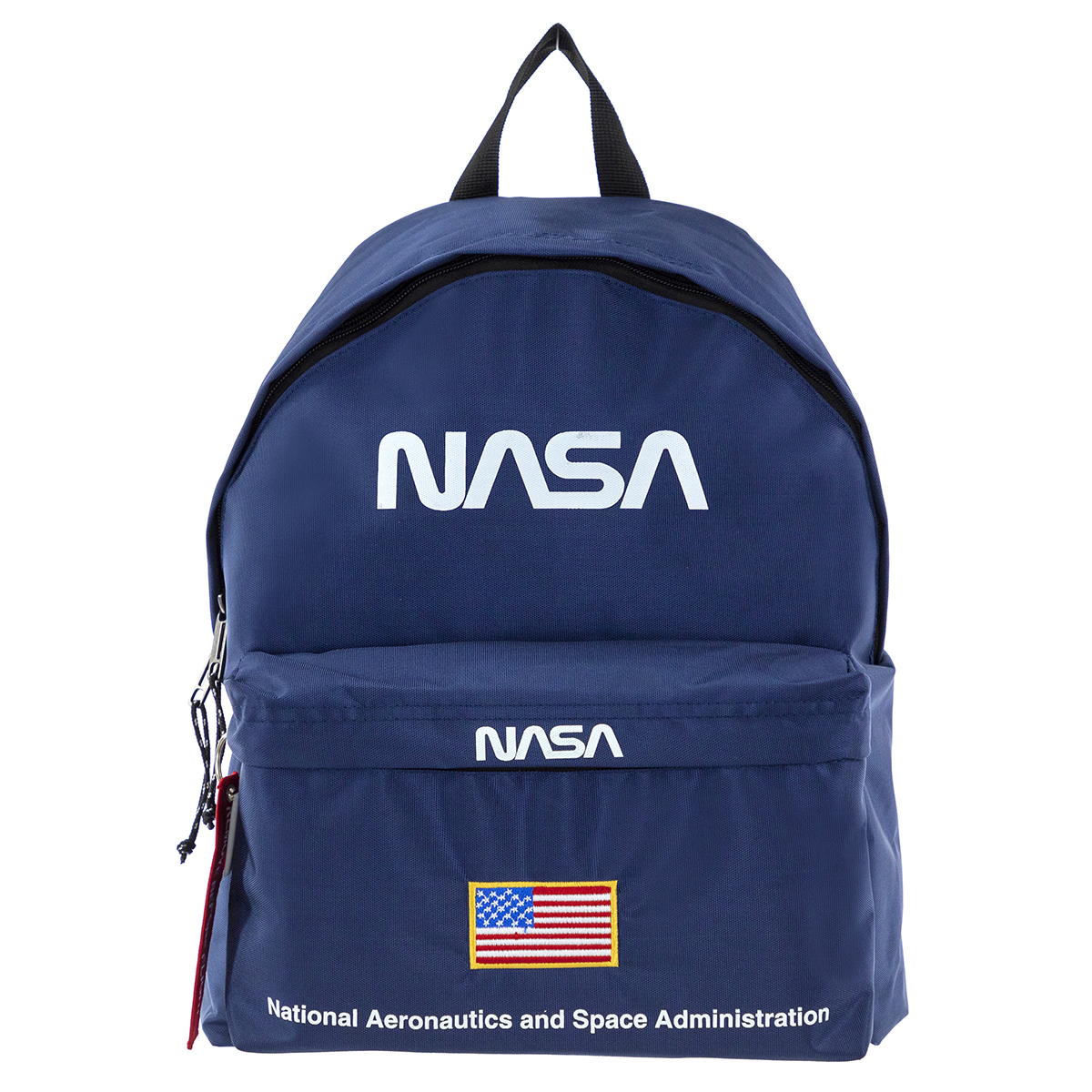 Mochila Unisex Backpack 24l Con Estampado Frontal Nasa81bp - azul - 