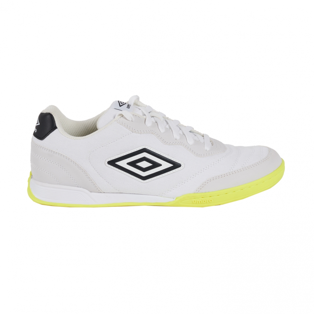 Sapatilhas De Futsal Umbro Sala Street - blanco-amarillo-fluor - 