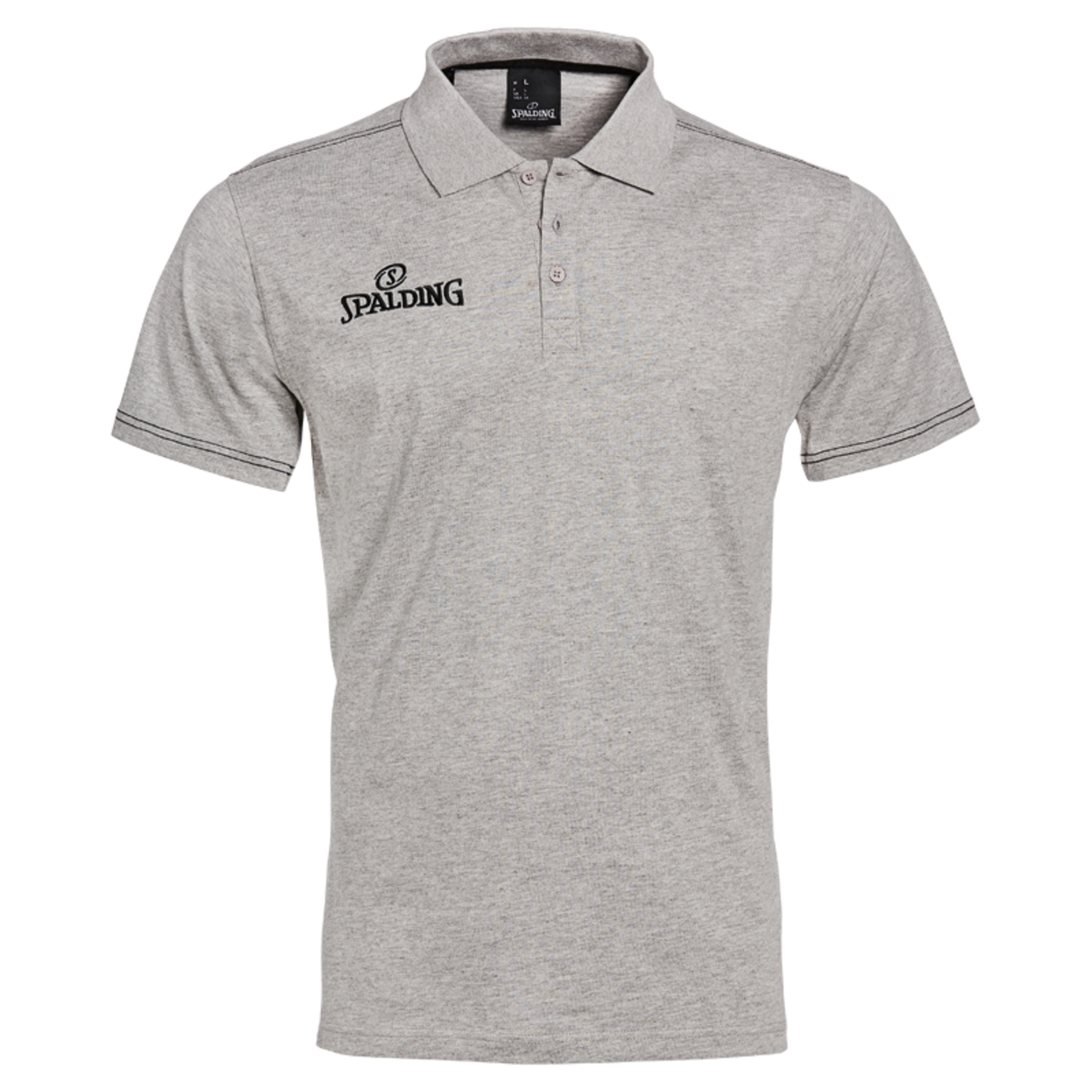 Polo Shirt Gris Melange