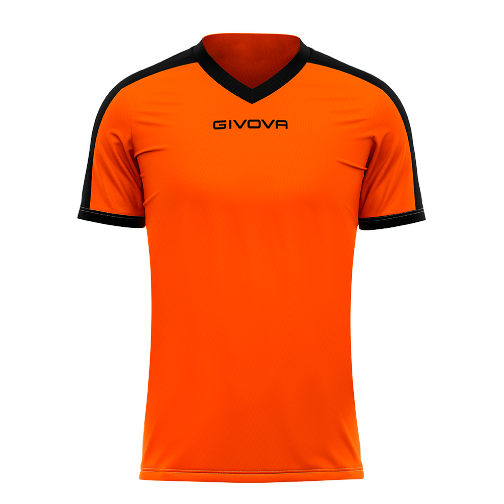 Camiseta Givova Revolution - naranja-negro - 