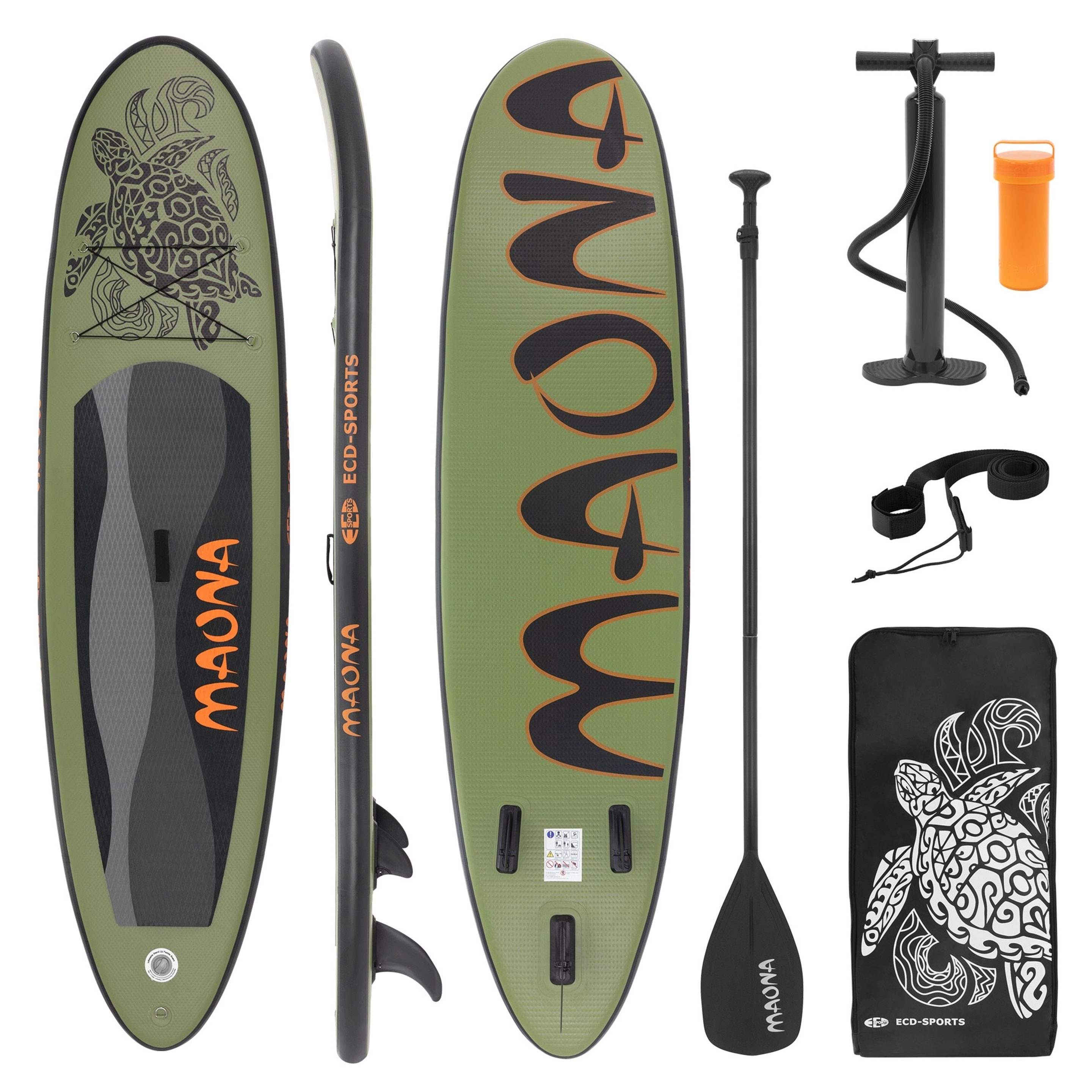 Tabla De Stand Up Paddle Inflable Maona 308x78x10 Cm