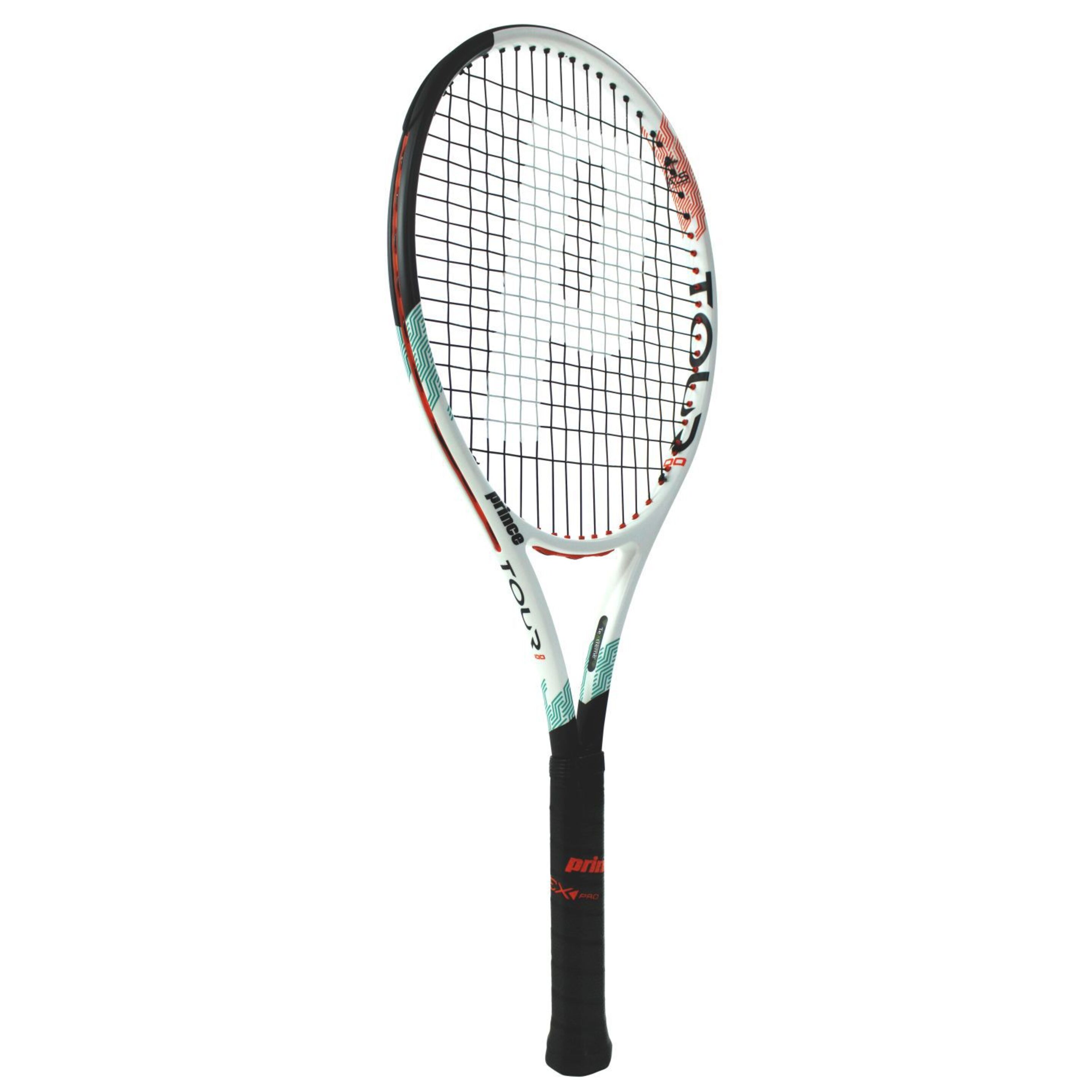 Raqueta De Tenis Prince Txt Ats Tour 95 320 G (sin Encordar Y Sin Funda) - blanco-verde - 