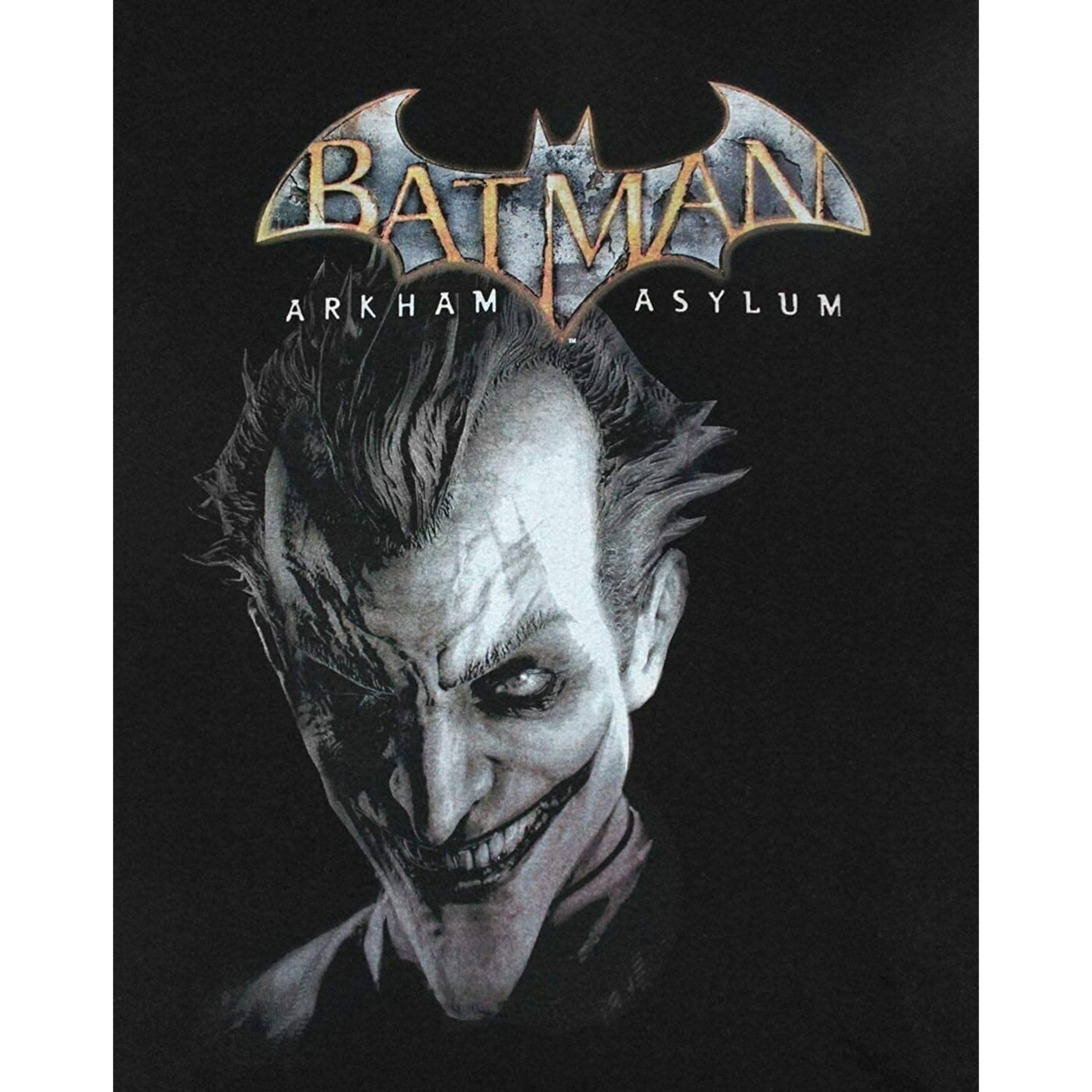 Camiseta Diseño Arkham Asylum De Joker Batman